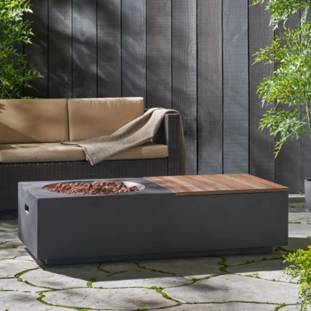 Poly furniture 74005.00DGRY-50K Outdoor-Gas-Firepits - View #6