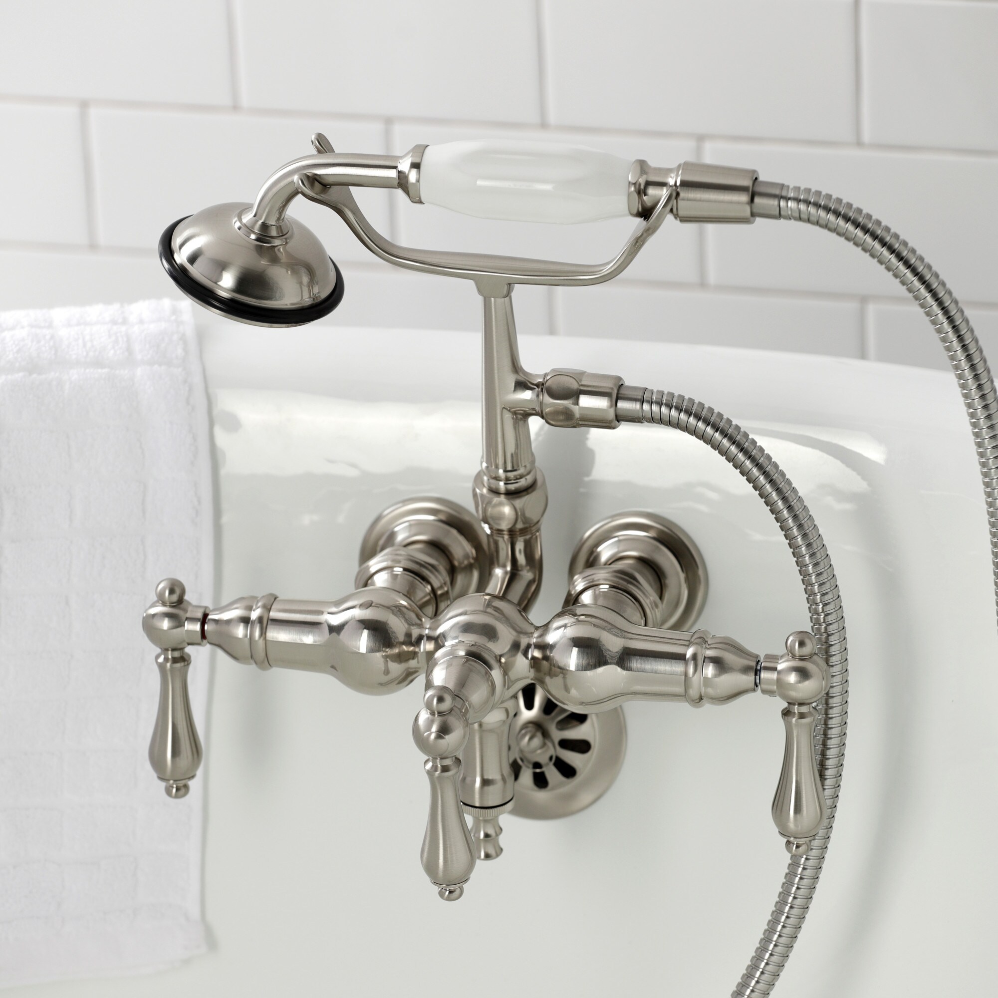 Kingston Brass WLCA19T8 Roman-Tub-Faucets - View #4