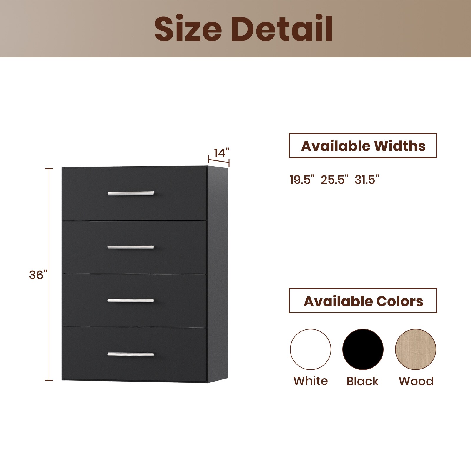 LOVMOR LO-80BB00560B-SY-ZJL Wood-Closet-Shelves - View #3