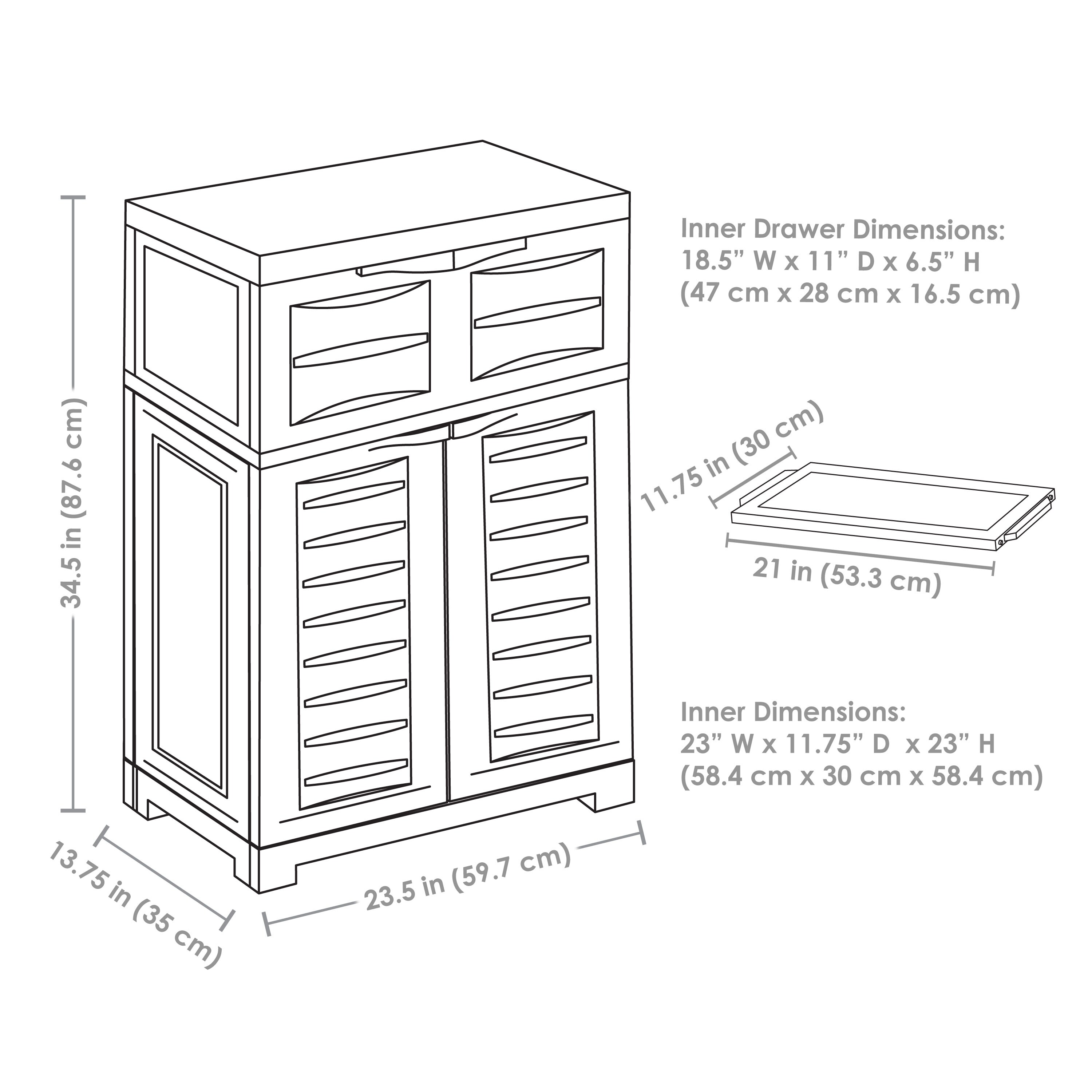 Sunnydaze Decor SUP-318 Utility-Storage-Cabinets - View #8