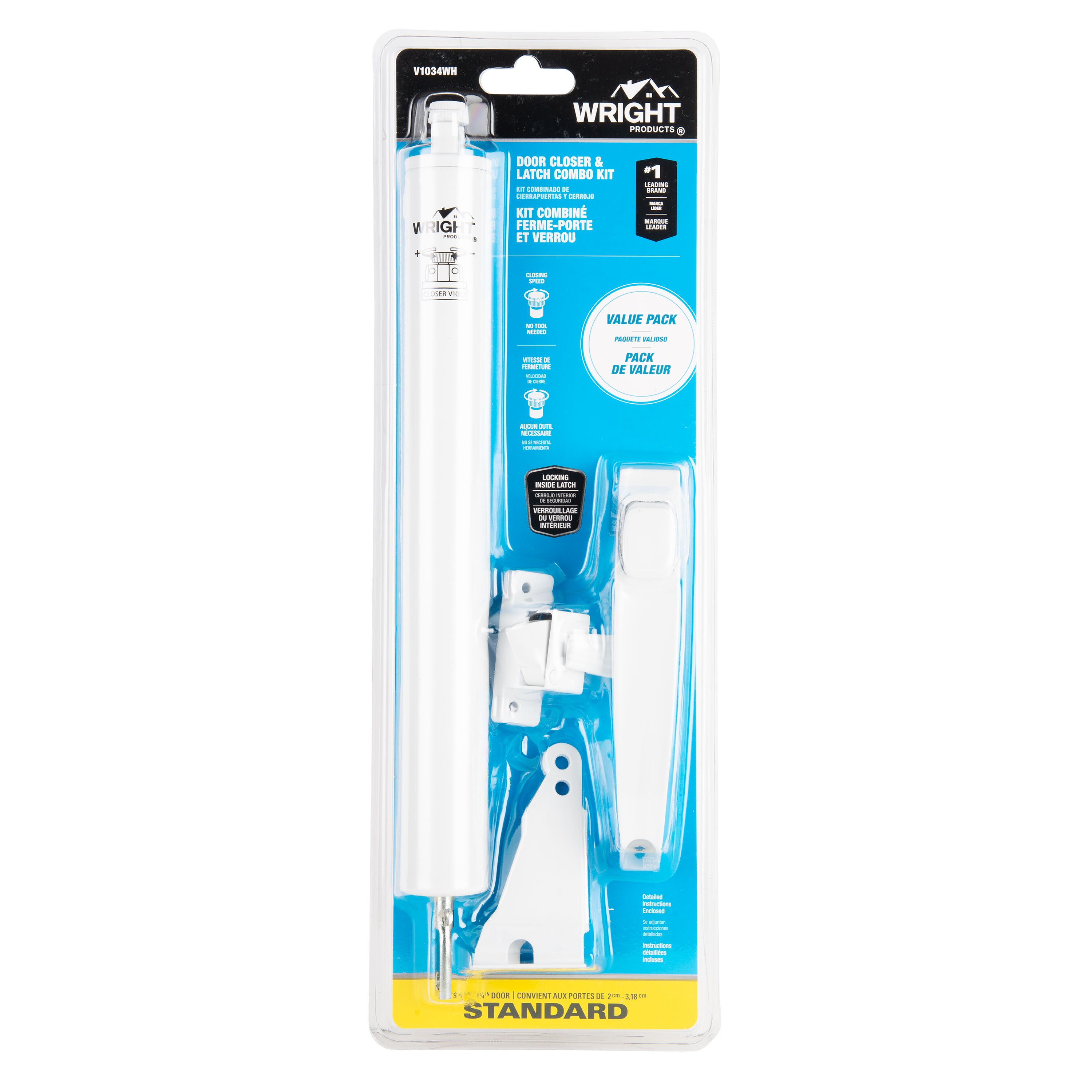 WRIGHT PRODUCTS V1034WH Screen-Storm-Door-Hinges - View #7