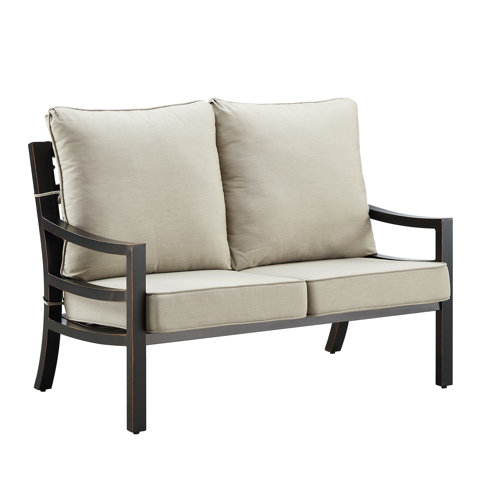 Oakland Living HUDSON-LS-LGCU-AC Patio-Sofas-Daybeds - View #3