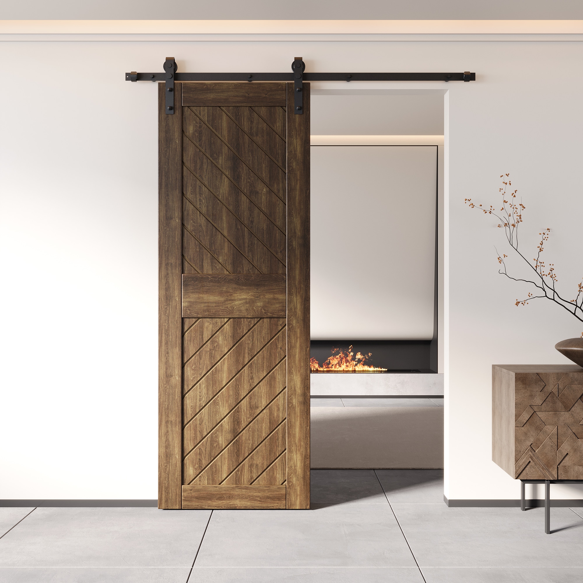 HOMACER XT4-2684-WA Barn-Doors - View #8