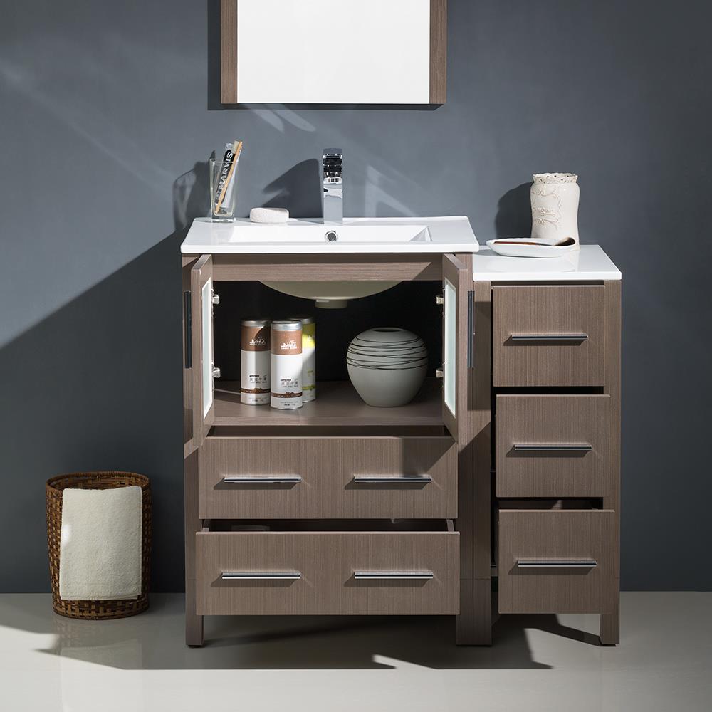 Fresca FVN62-2412GO-UNS Bath-Vanity-Combo - View #4