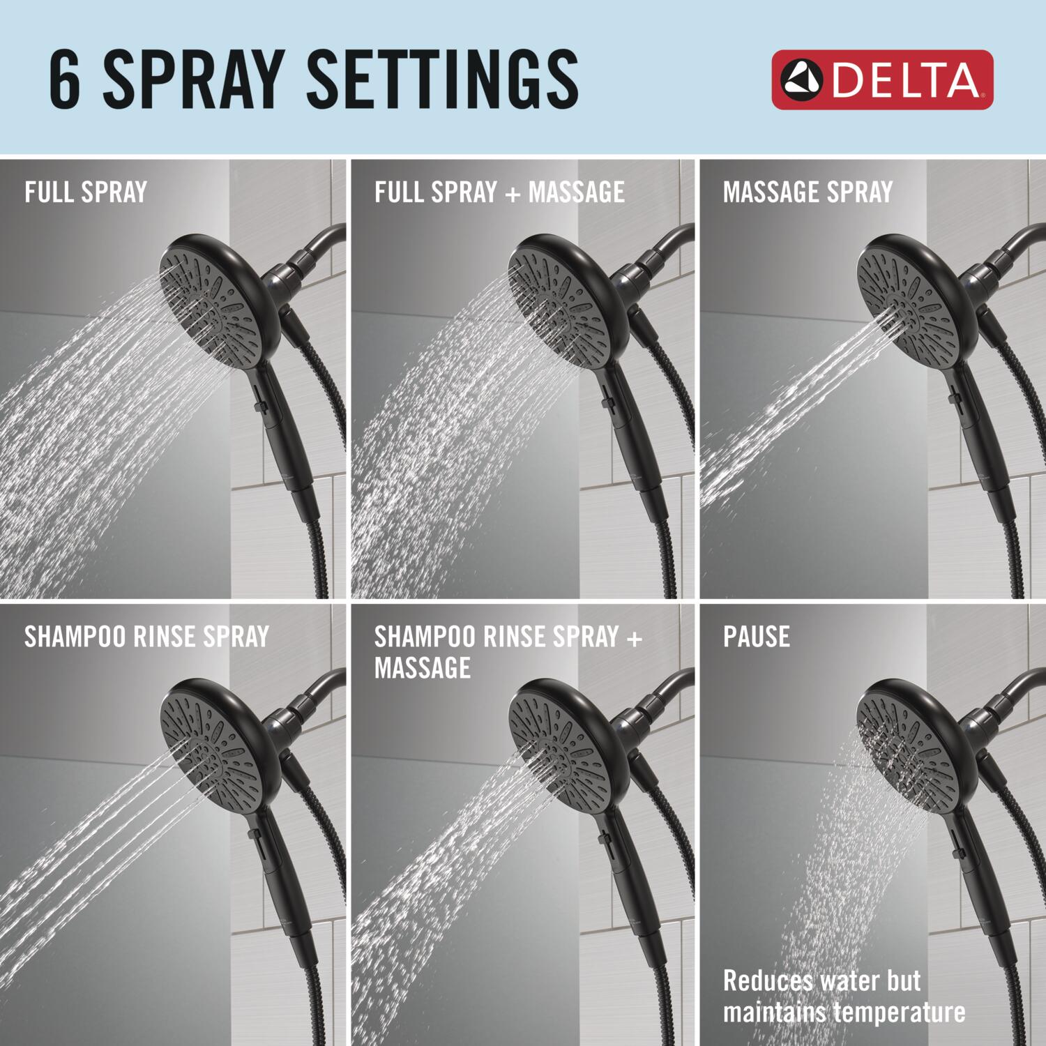 Delta 144892-BL-HS Tub-Shower-Faucets - View #7