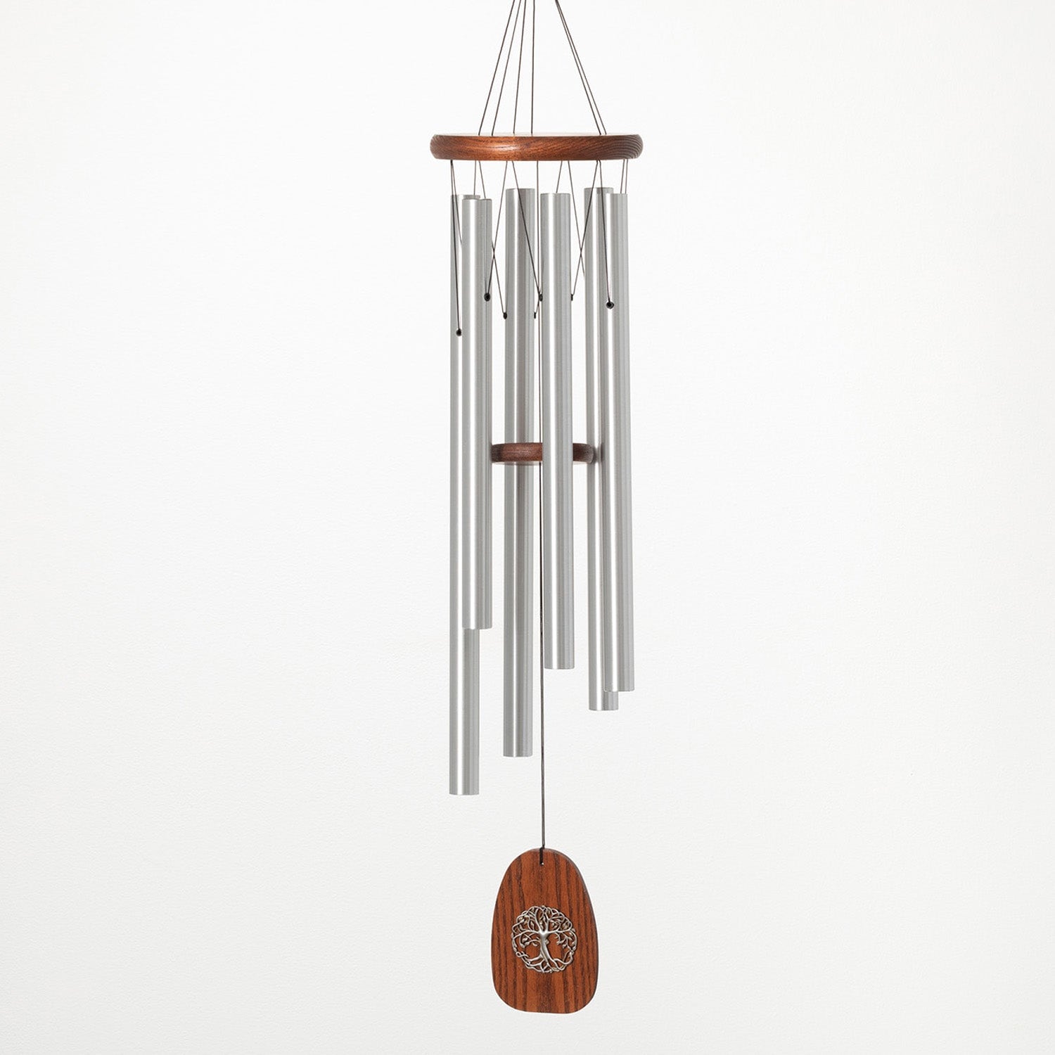 Woodstock Chimes TOLB 37-Inches Silver Metal Wind Chime