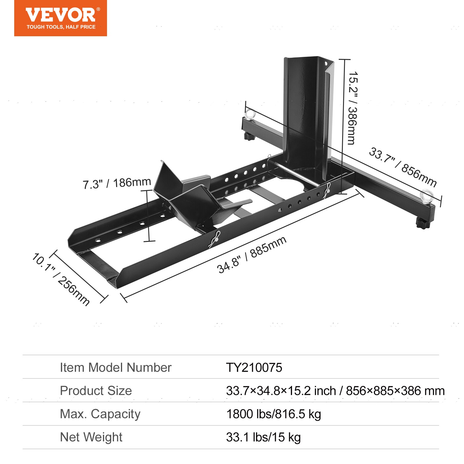 VEVOR MTCLDLZSKDHS2OLR1V0 Bike-Storage - View #8