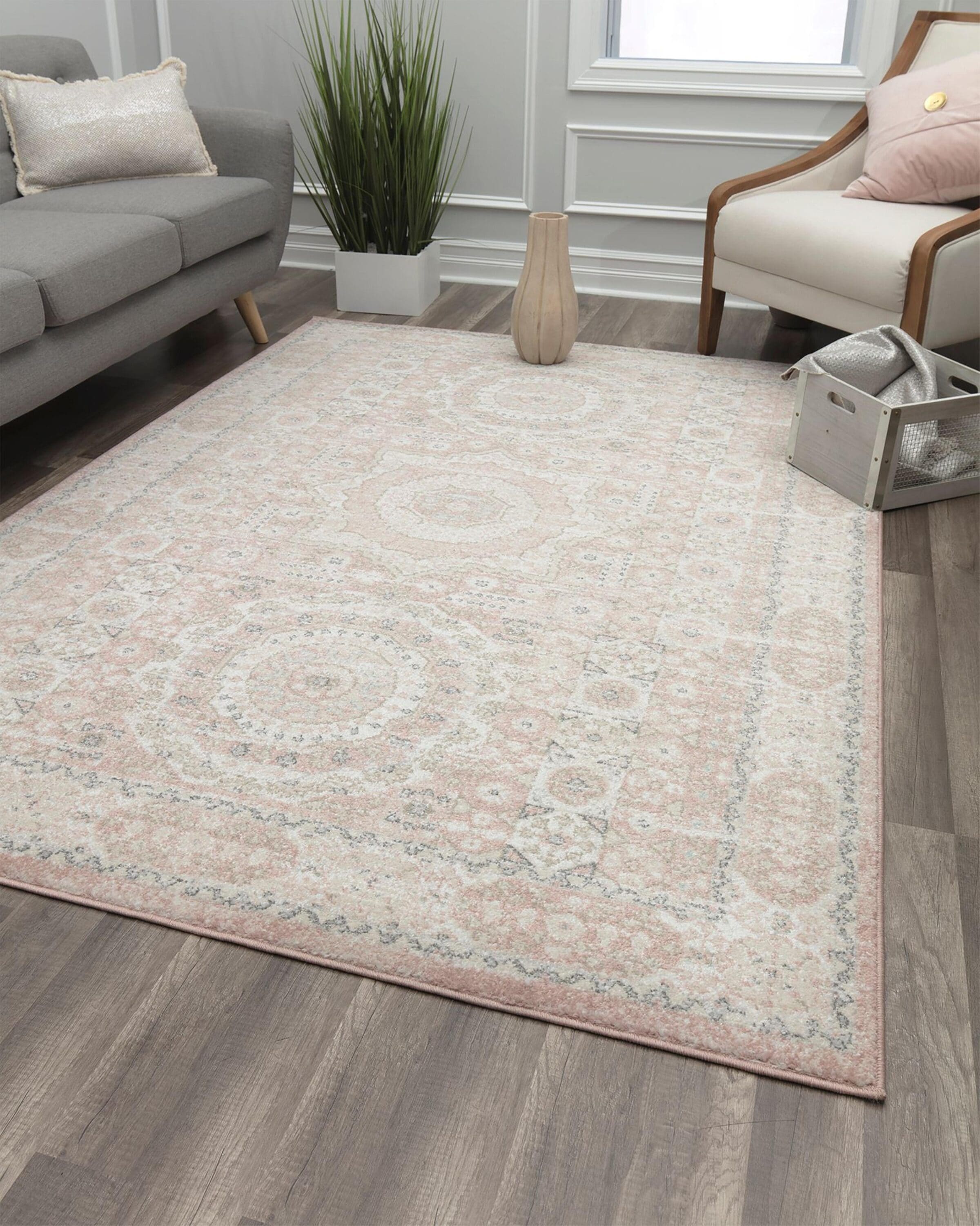 Harper 2' x 8' Pink Lemonade Vintage Area Rug