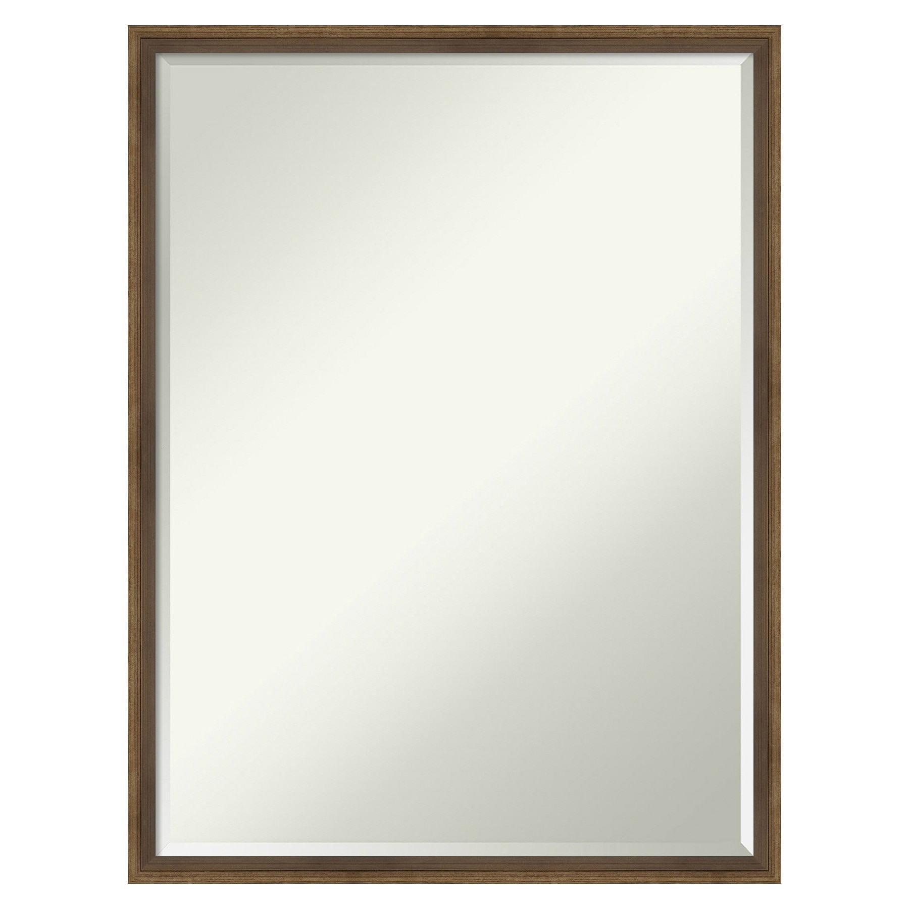 Amanti Art A17007235970 Lucie Light Bronze Frame 19.25-Inches W x 25.25-Inches H Rectangle Lucie Light Bronze Framed Vanity Mirror
