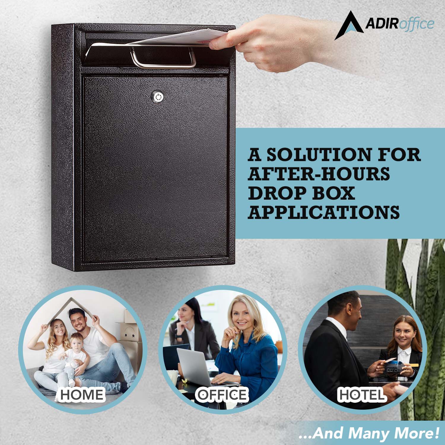 AdirOffice BLK04631 mailboxes - View #7
