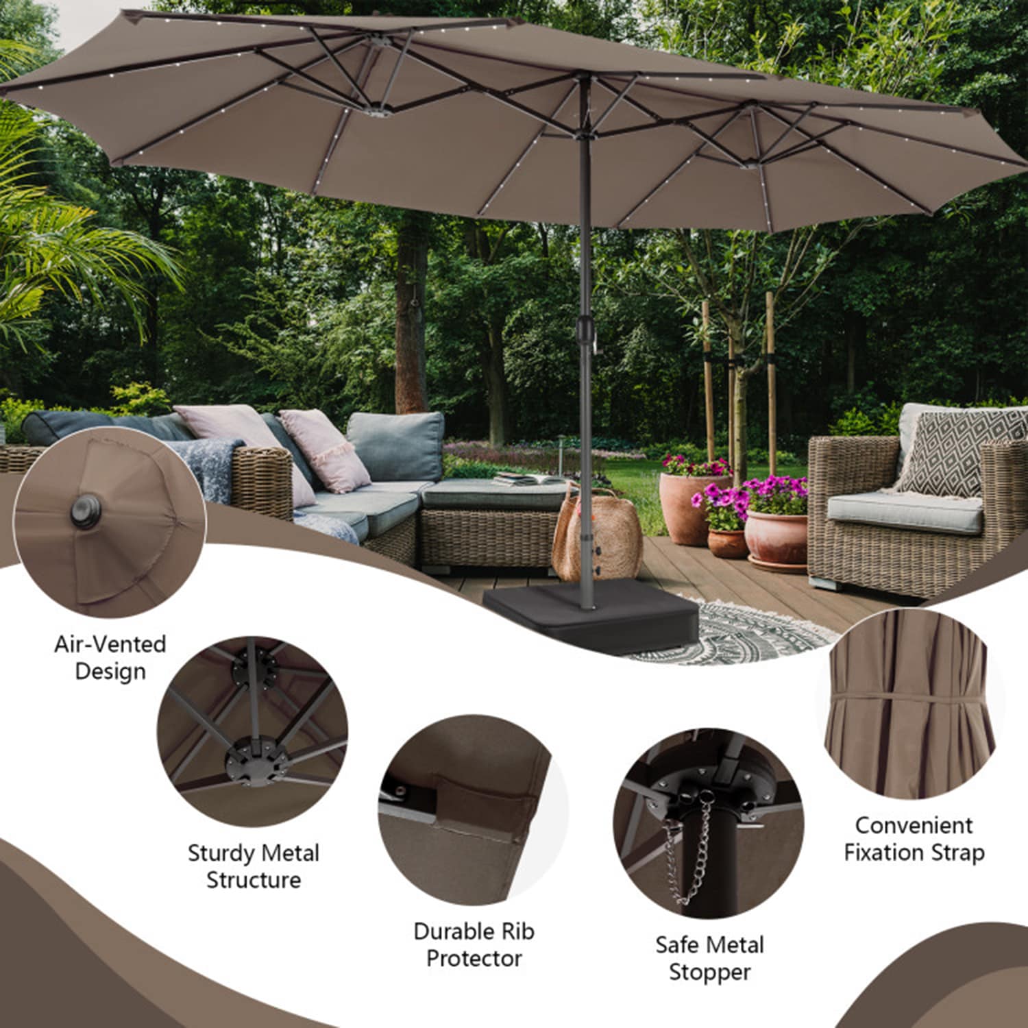 Mondawe LC-NSM011TN Umbrellas-2 - View #8