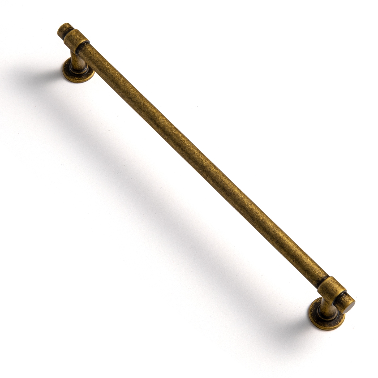 Miaokesen 6773GT-192 7-9/16-in , 192mm Center to Center Antique Brass Cylindrical Handle 6 -Pack