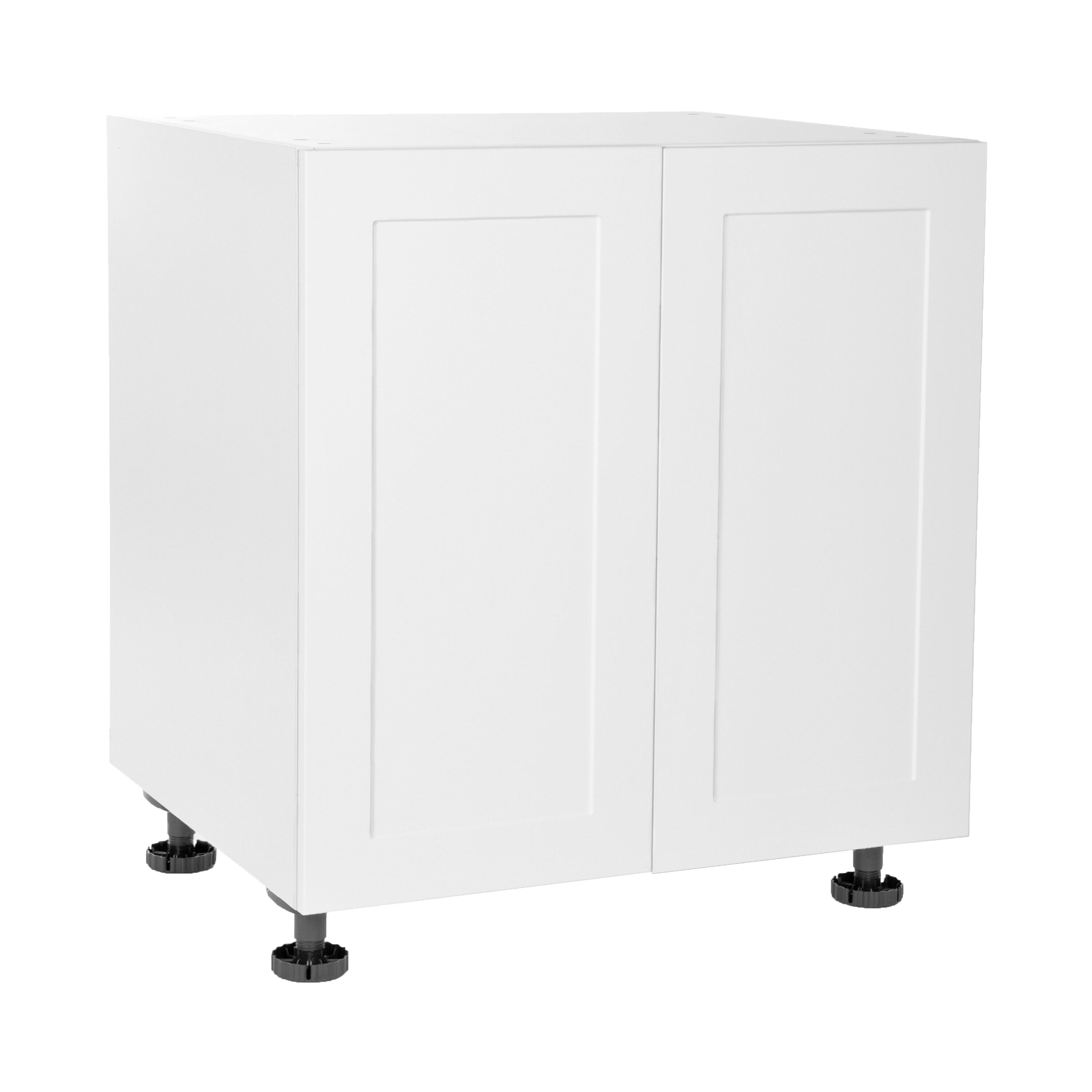 Cambridge 36-in W x 34.5-in H x 24-in D Shaker White Door Base Ready To ...