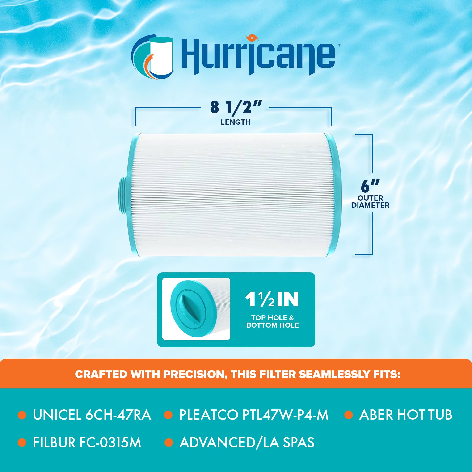 Hurricane 400417 Pool-Filter-Skim-Sys-Parts - View #3