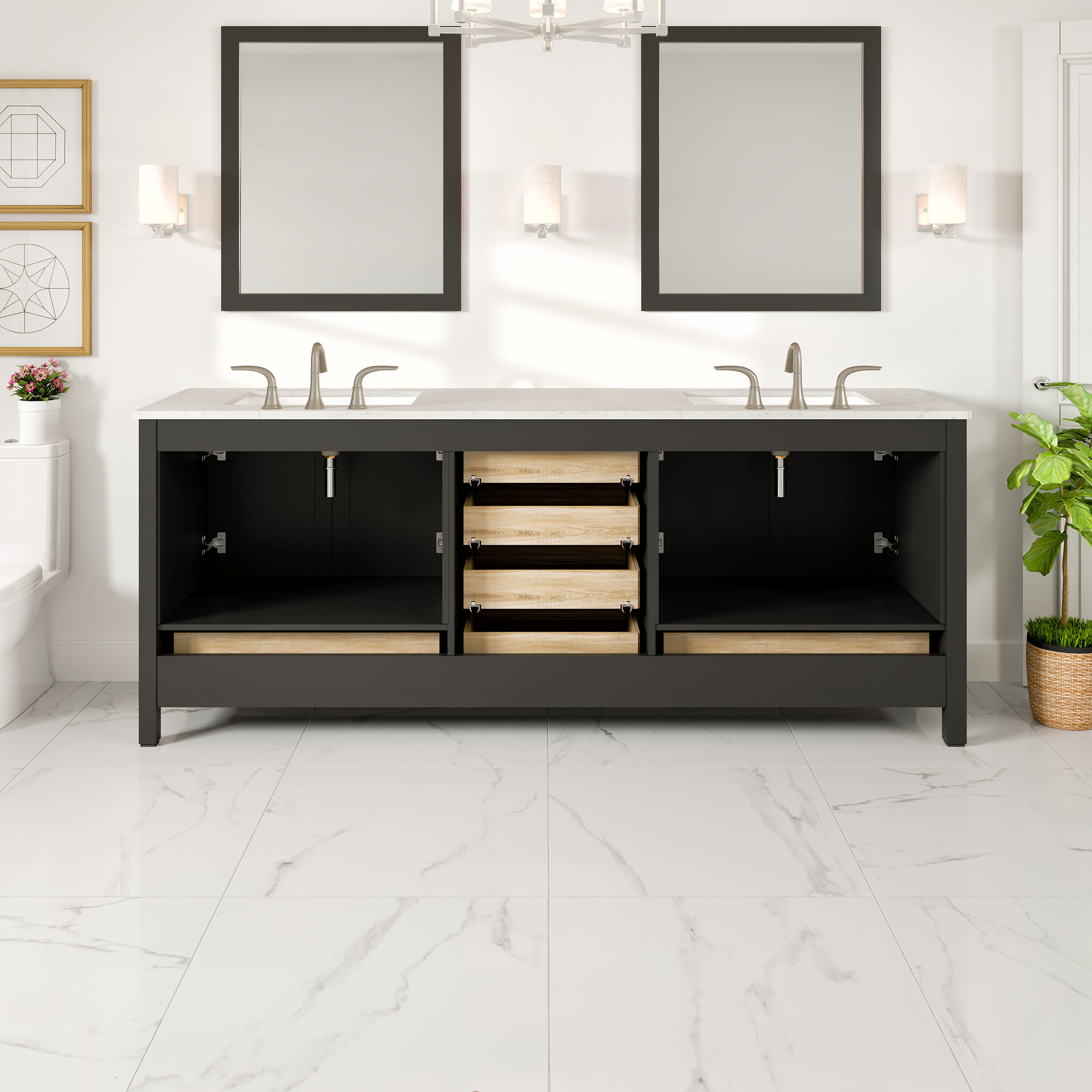 Eviva EVVN412-84ES Bath-Vanity-Combo - View #7