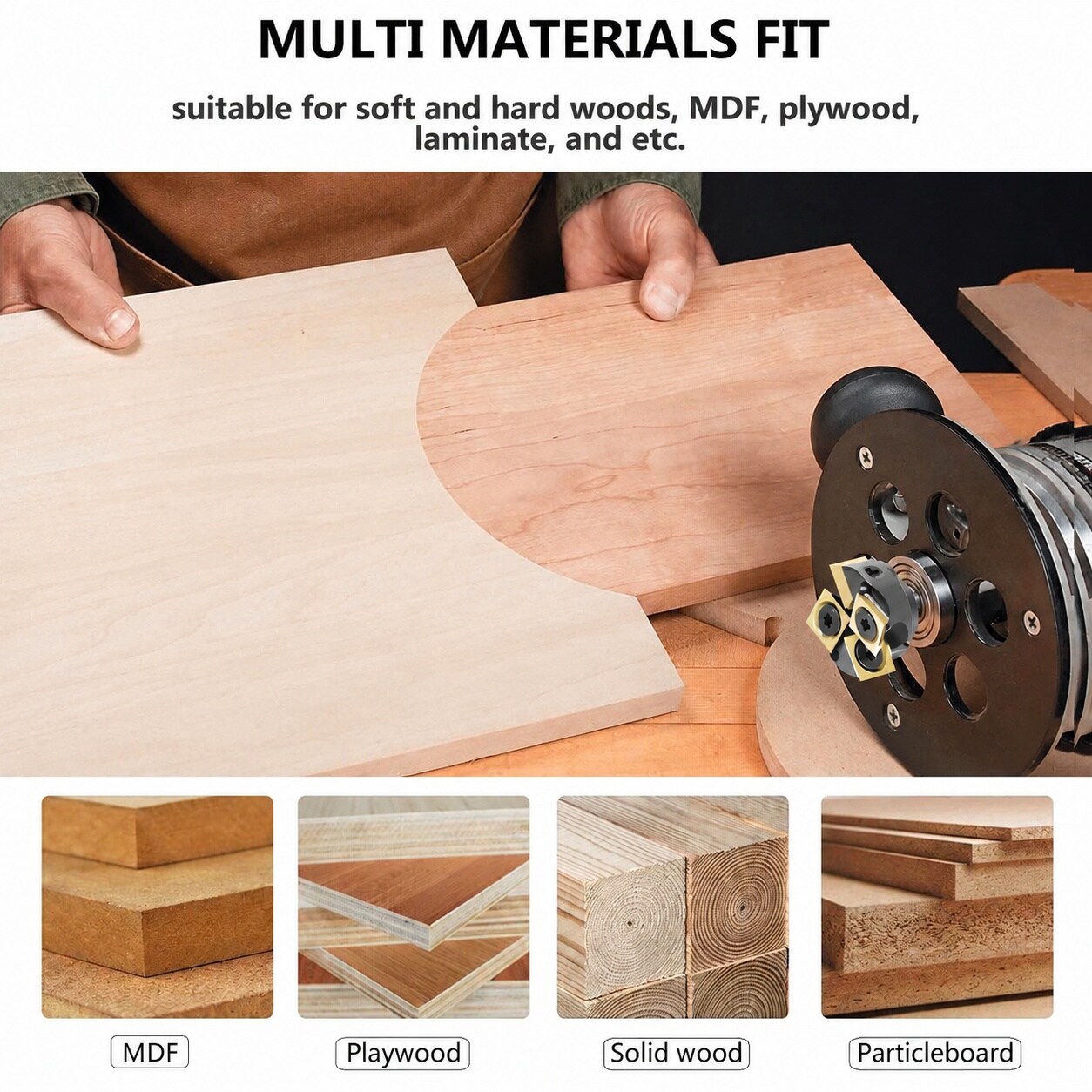 SenQWFa LDC0810Q223 Cabinetry-Joinery-Router-Bits - View #6