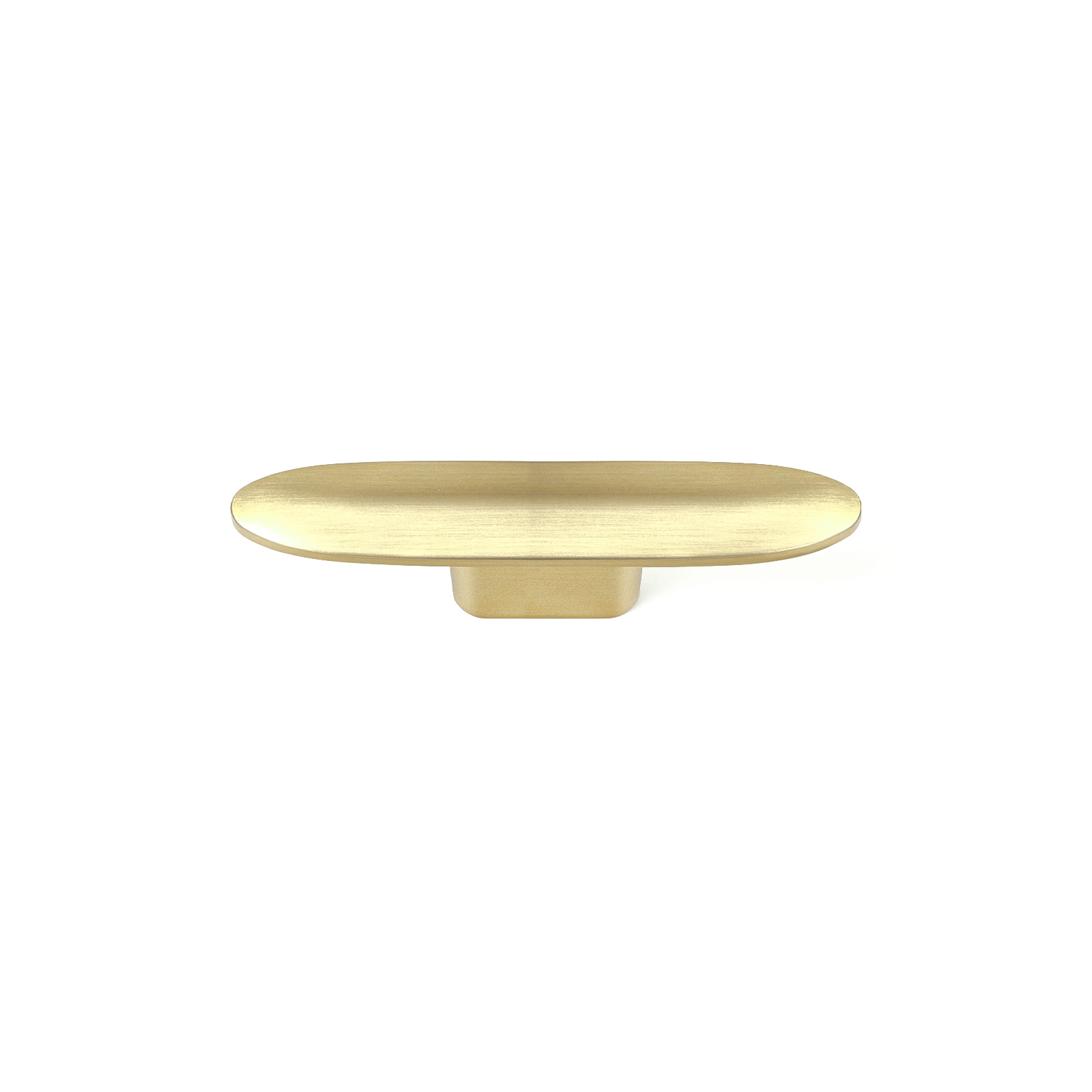 Miaokesen 1751TLS-DADAN-12 3-in Light Brushed Brass Bar Modern Cabinet Knob 12 -Pack
