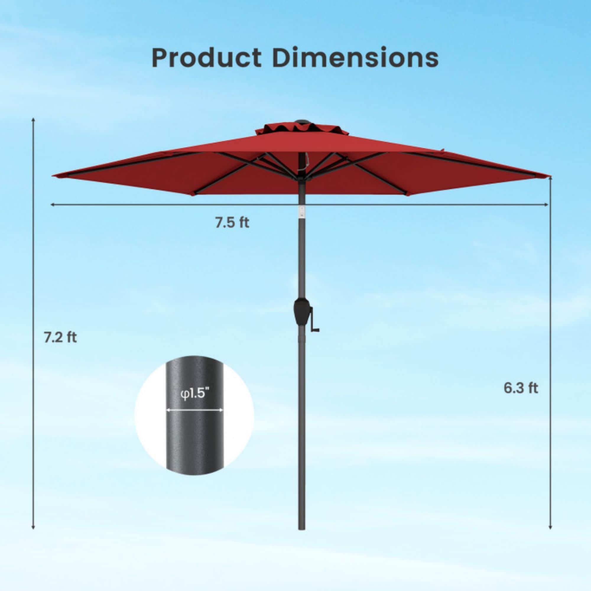 Clihome CL-FOPC320941 Umbrellas-2 - View #4