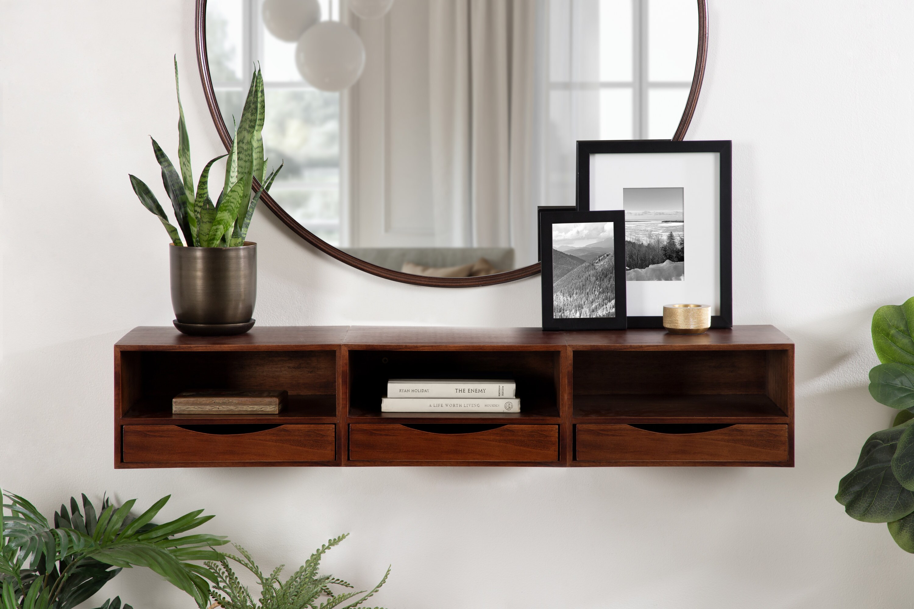 10+ Floating Shelf Decorating Ideas for Every Room - Drew & Jonathan