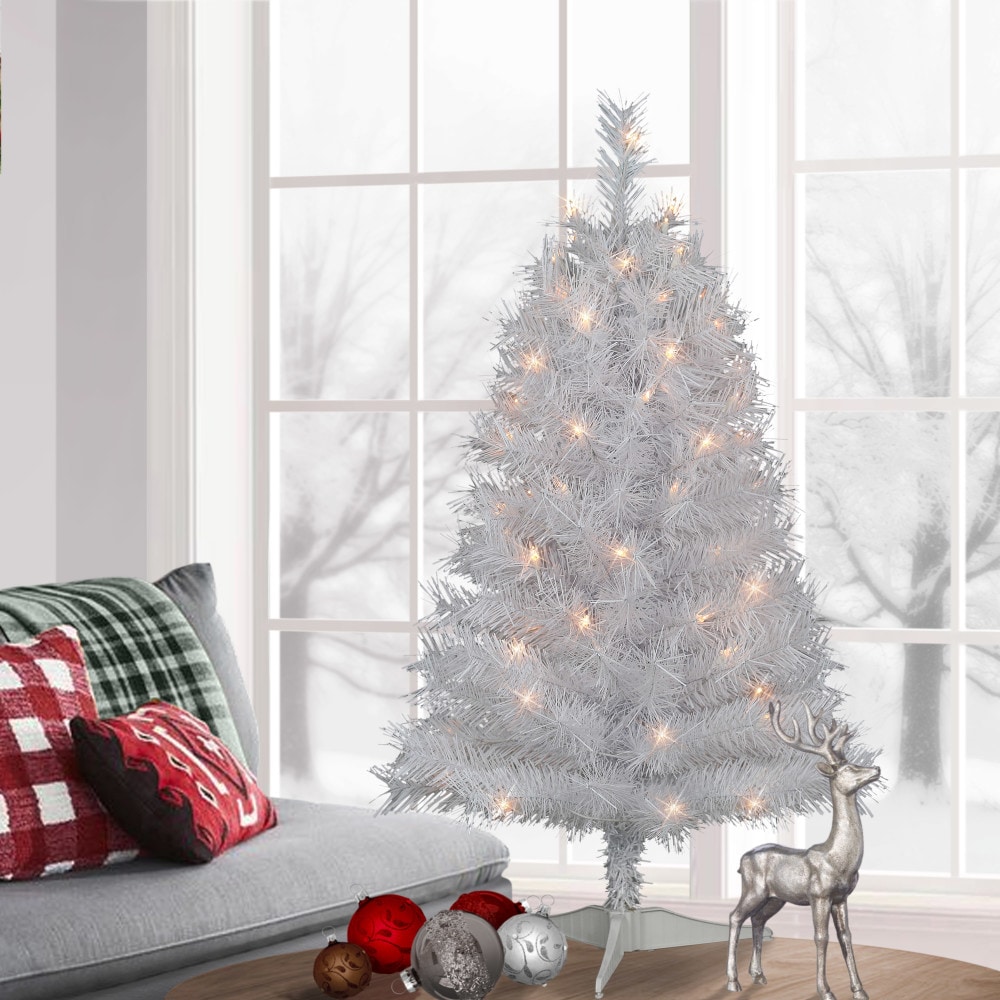 Puleo International SRF-30C07A-WH Artificial-Christmas-Trees - View #2