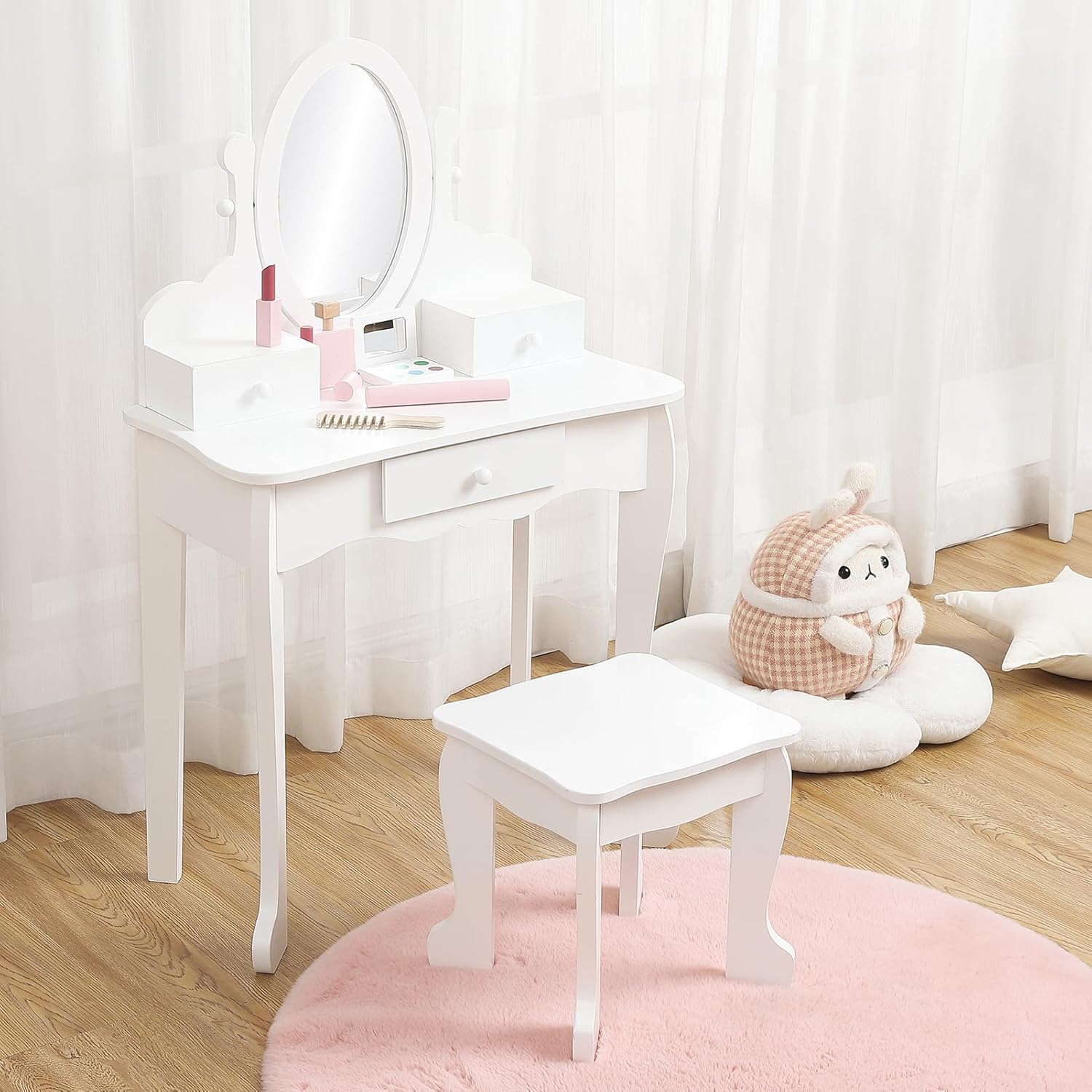 Qeetex LHF-SZT-PHO-336UPX6R Bedroom-Vanities - View #3