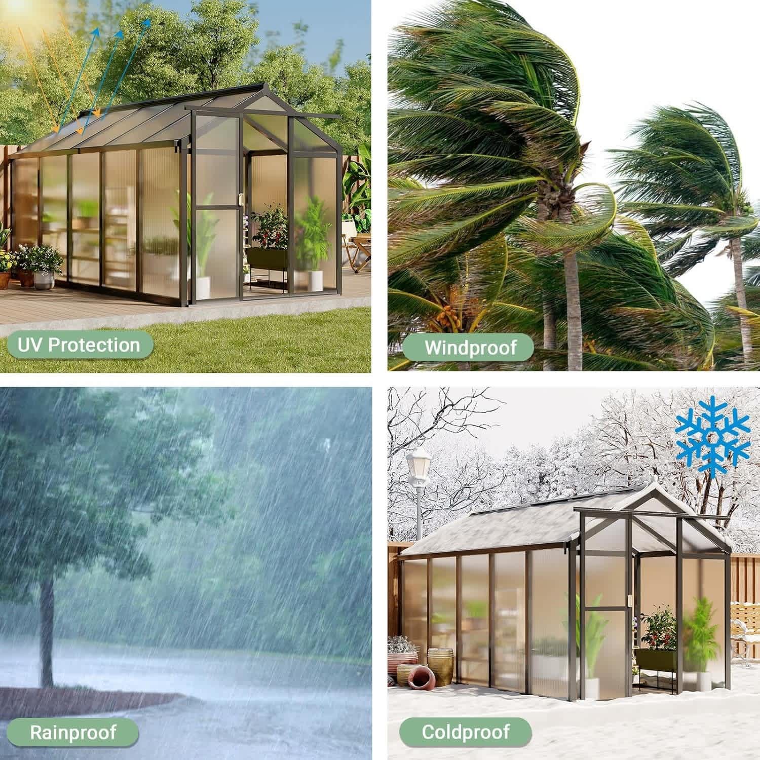 Garvee HQSYTLYF1215 greenhouses - View #6