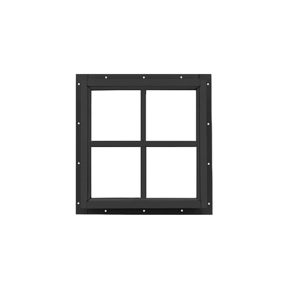 Shed Windows and More 1212BLKF Specialty-Windows - View #2