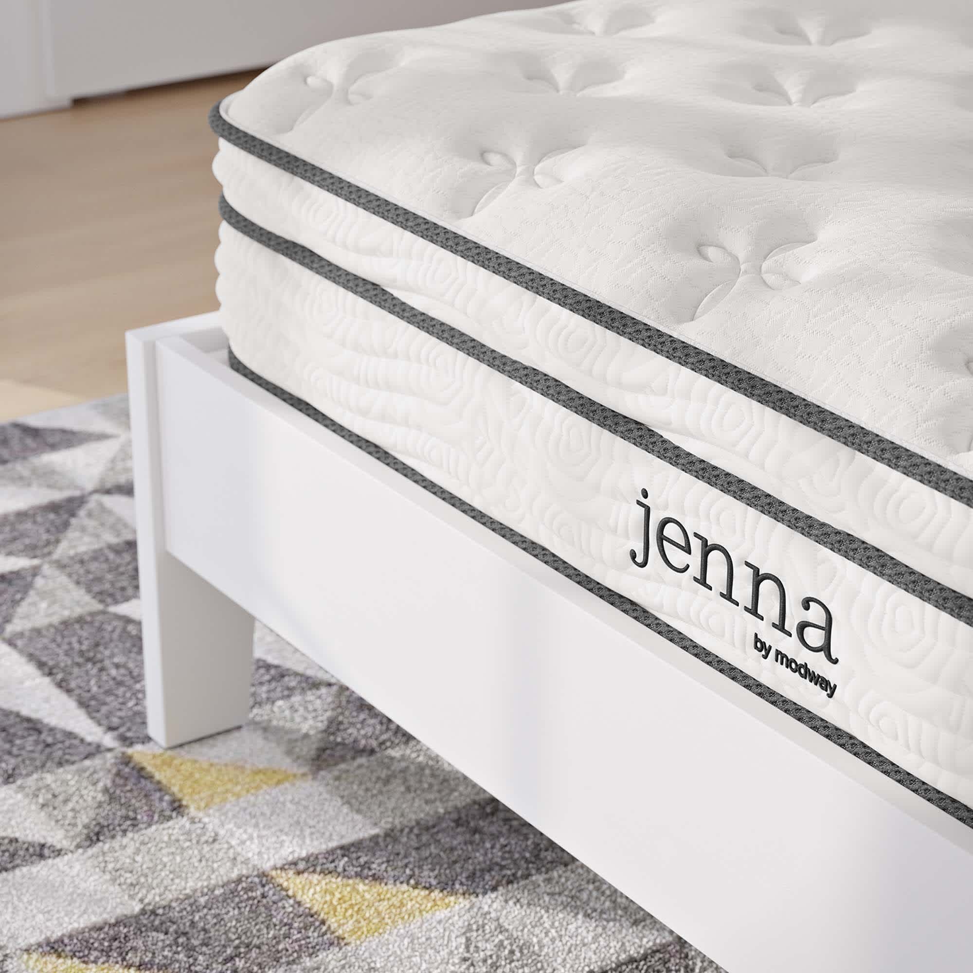 Modway MOD-6134-WHI Mattresses-Boxsprings - View #5