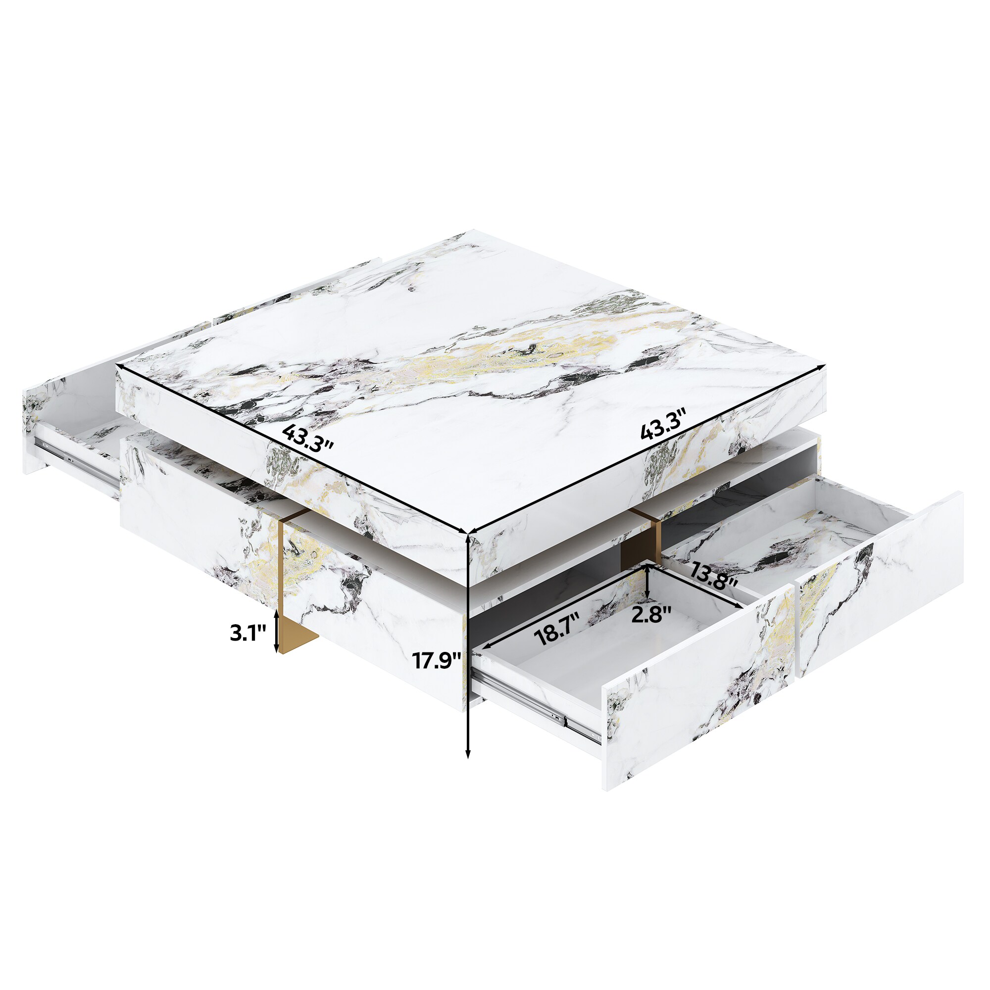 LUXEYARD DS-M-BAC01085 Coffee-Tables - View #6