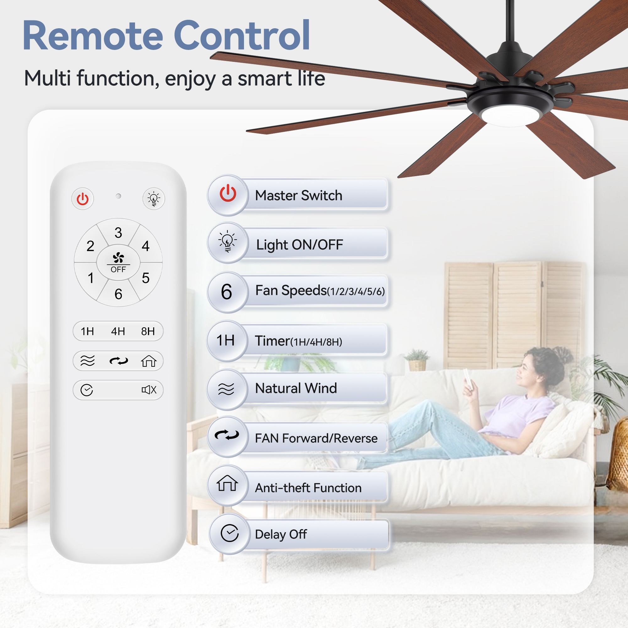 Breezary 30047-BK Ceiling-Fans - View #7