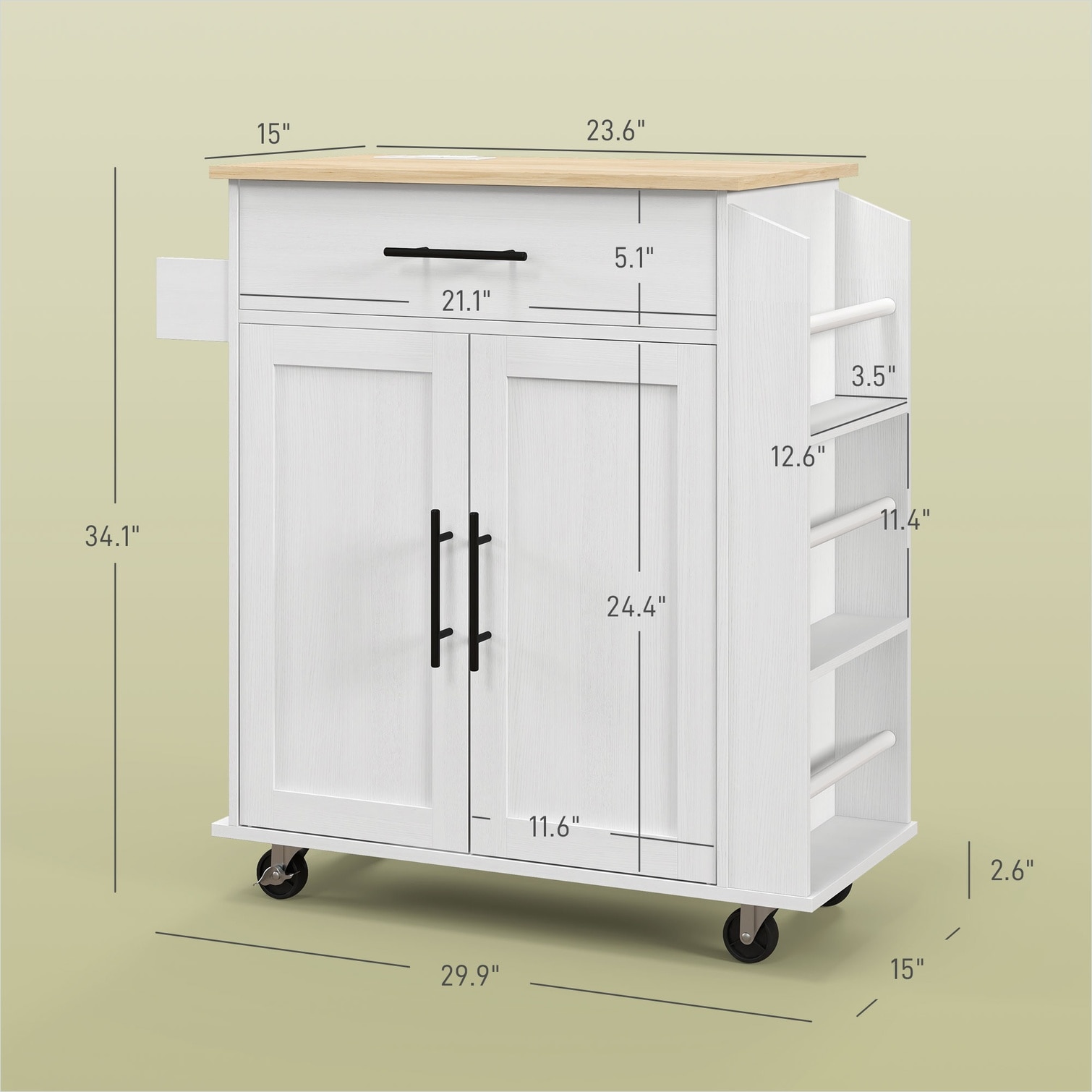 FlowLuxe 3CS2AJQE1IBA Kitchen-Furniture - View #2