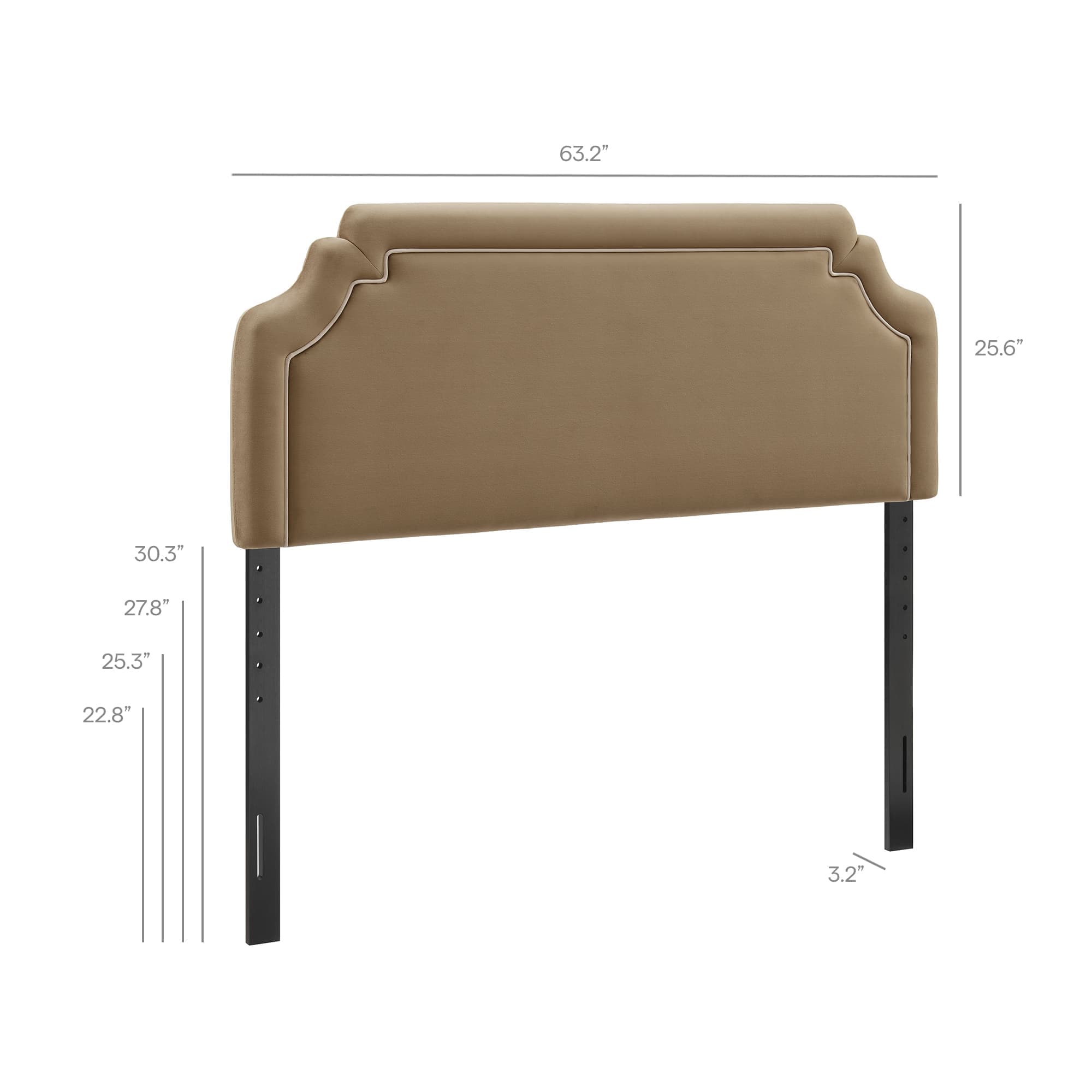 Modway MOD-7331-TAU-ALM Upholstered-Headboards - View #3