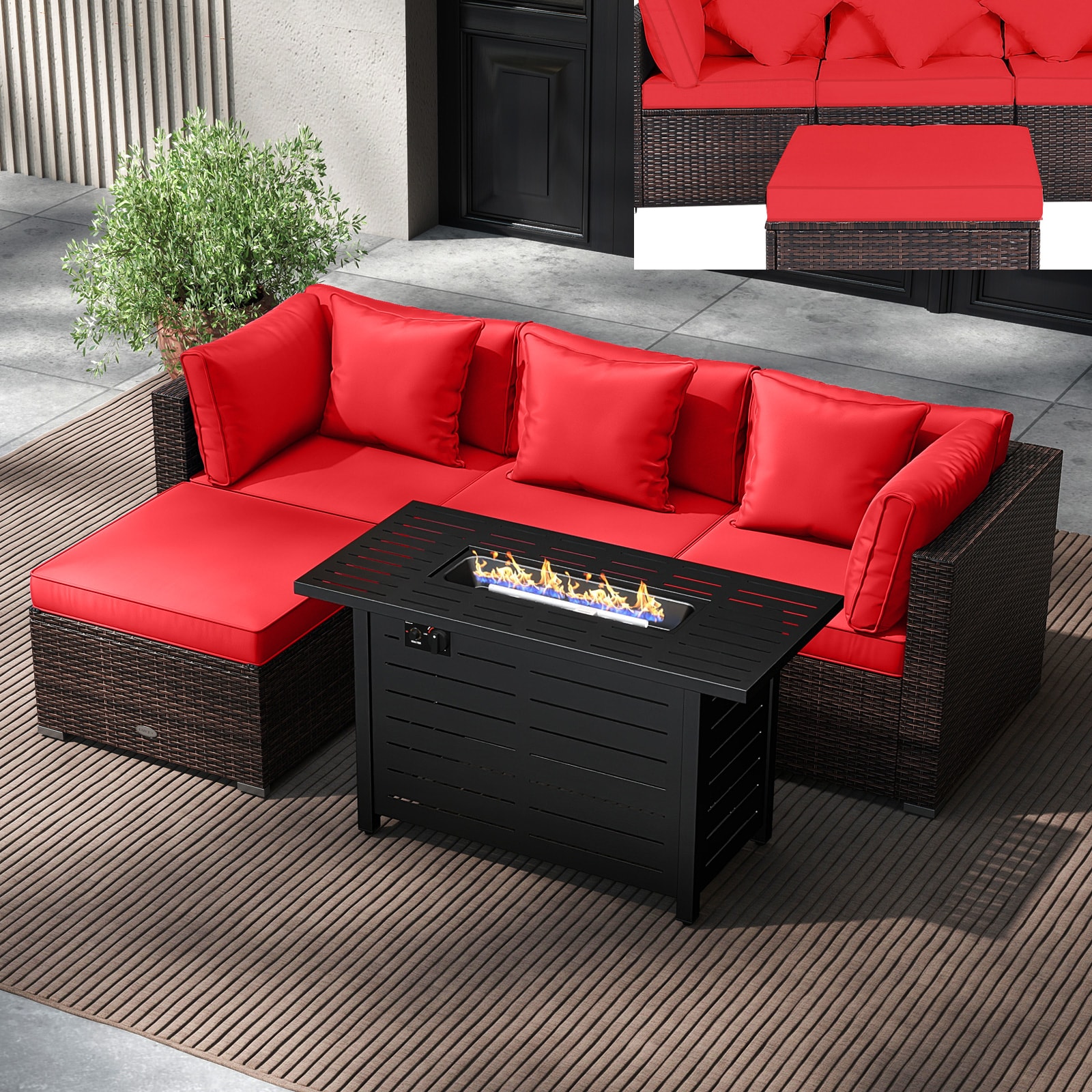 Slickblue D-CO-1247 Patio-Sofas-Daybeds - View #2