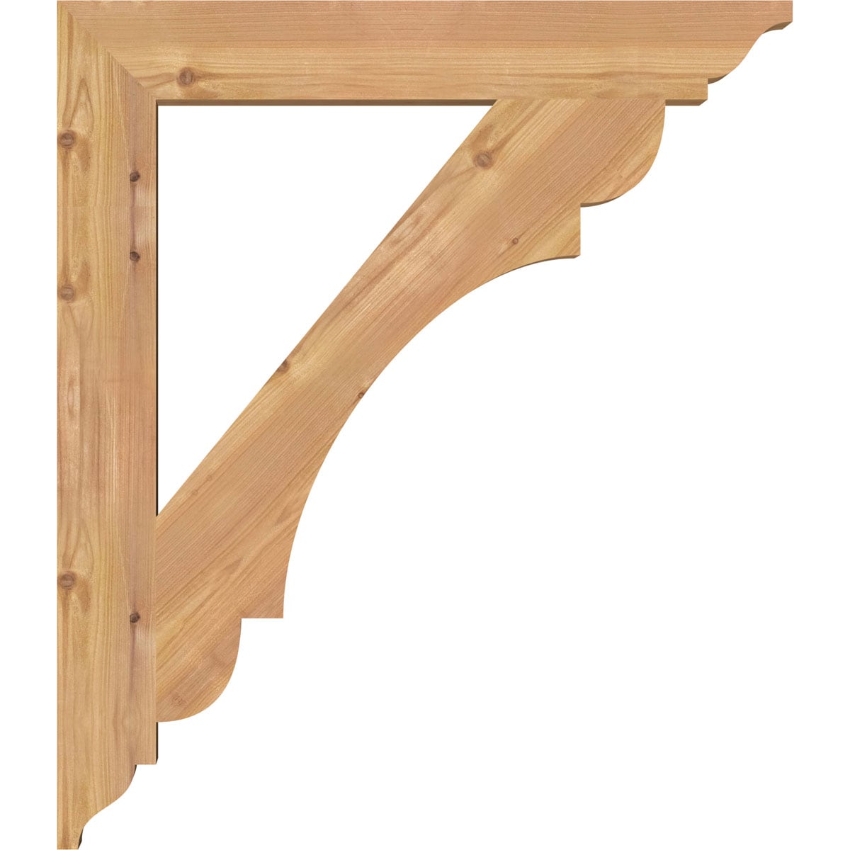Ekena Millwork BKT04X26X30OLY01SWR Exterior-Brackets-Braces - View #3
