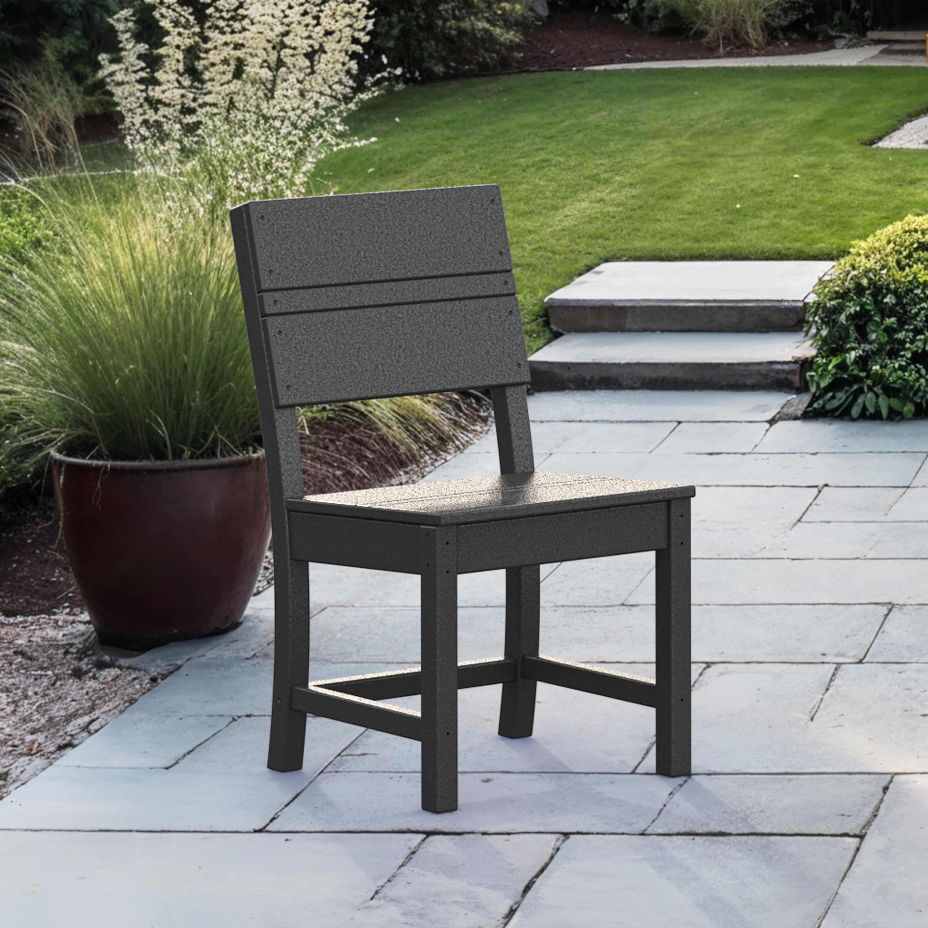 Origin 21 by POLYWOOD PK02-ORD100-BL Patio-Chairs - View #2