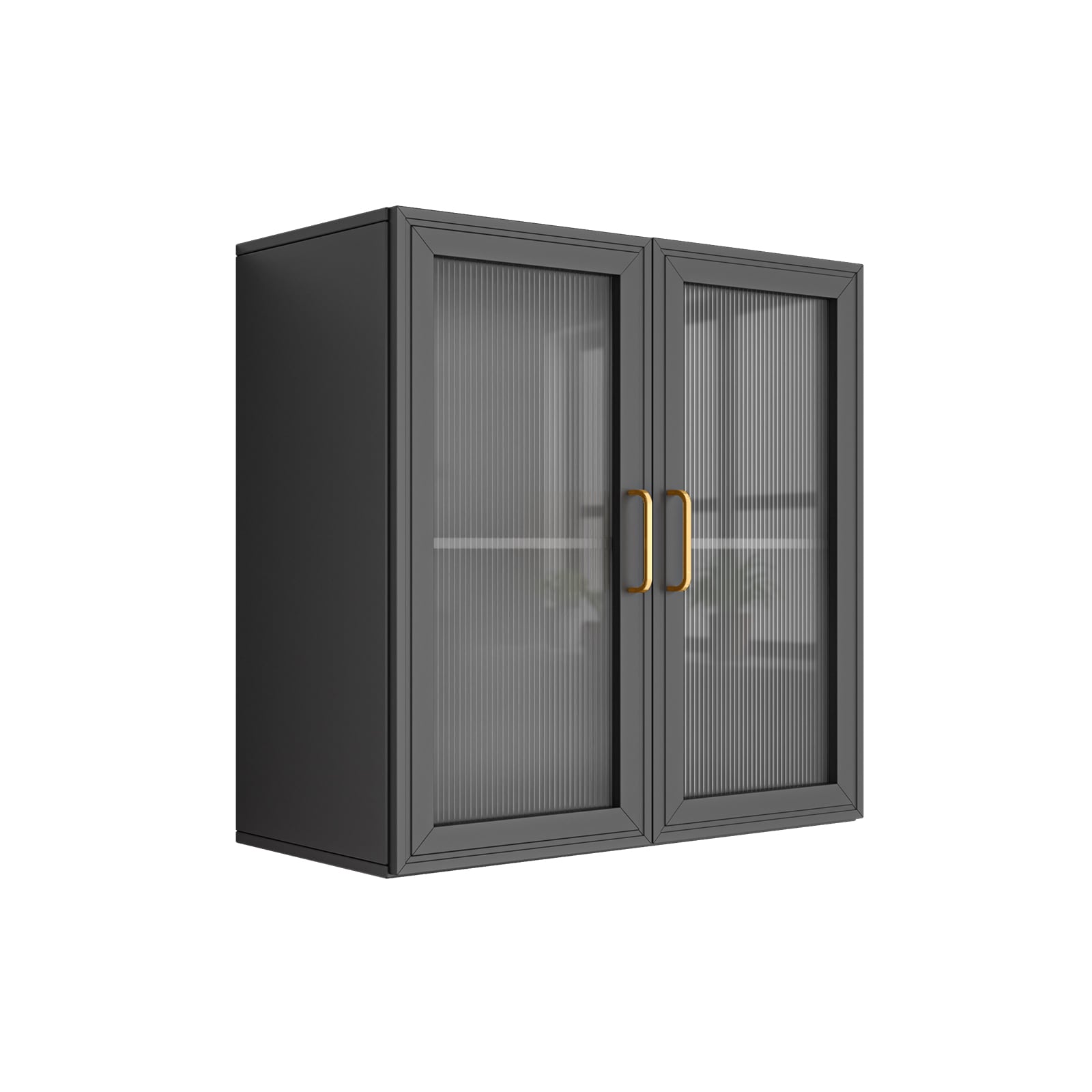 FIMELLO 23.6-in W x 23.6-in H Wood composite Wall-mount Utility Storage Cabinet