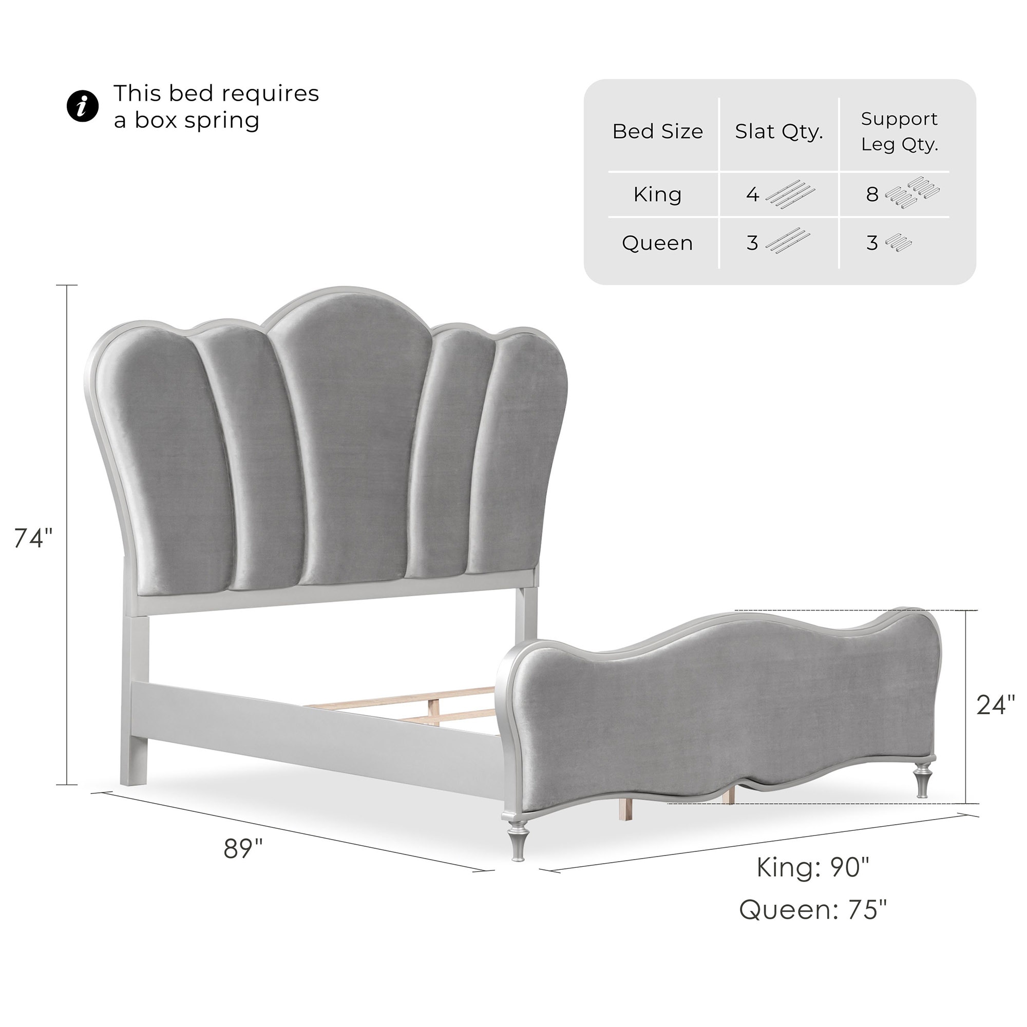 Furniture of America IDF7416SVEK-NDM Bedroom-Sets - View #3