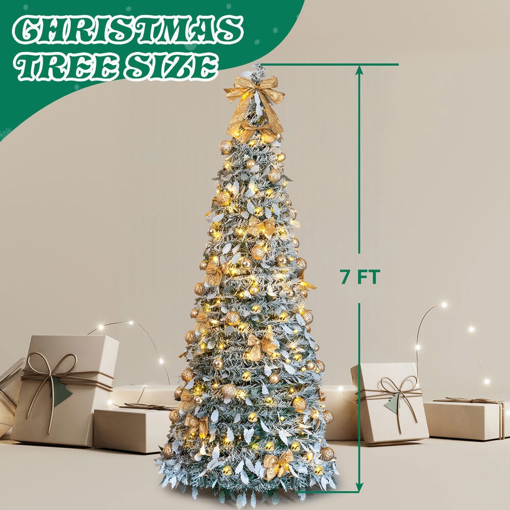 CIPACHO 711648502701 Artificial-Christmas-Trees - View #2