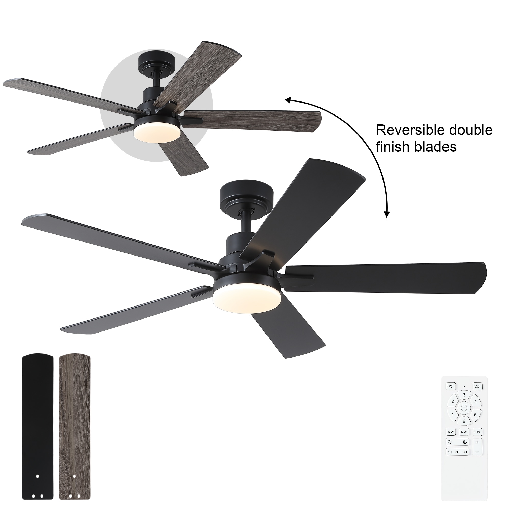 YUHAO LSDY1170ABK52 Ceiling-Fans - View #2