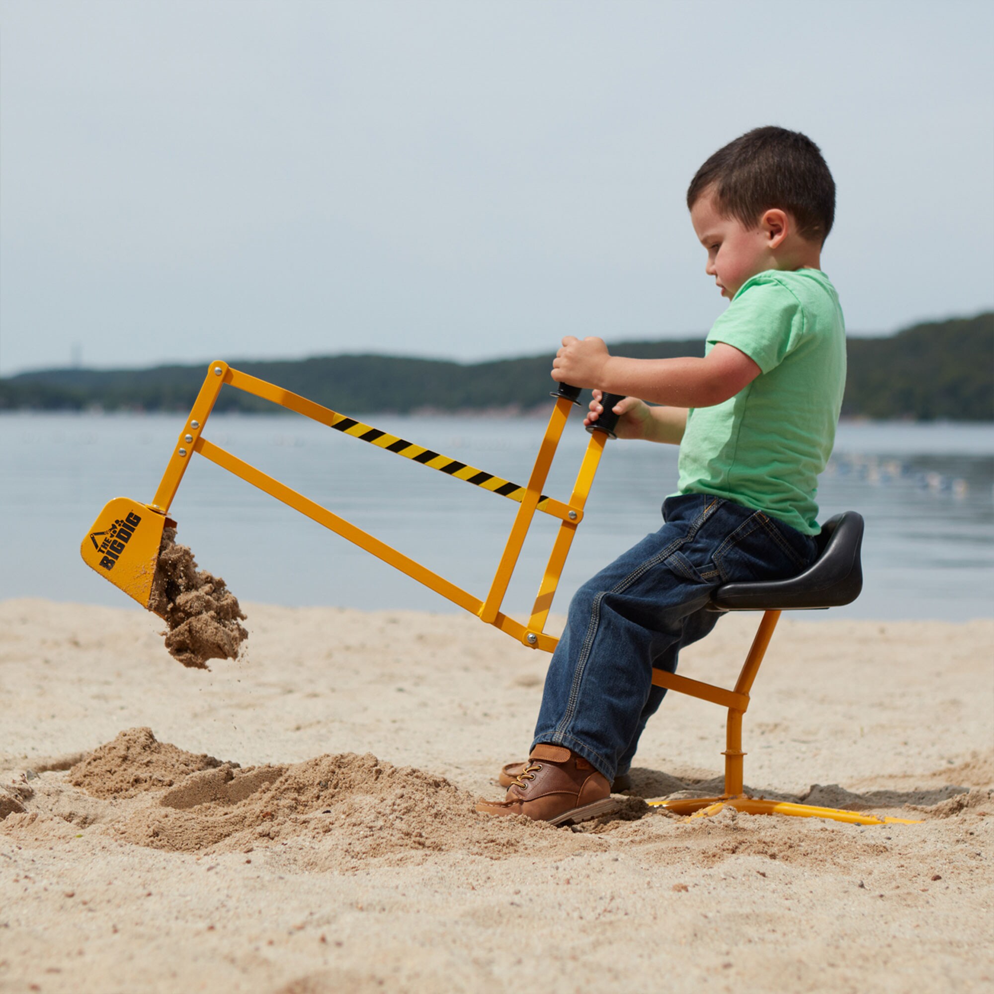 The Big Dig Toy Work Light/Helmet Tool Set in the Kids Play Toys ...