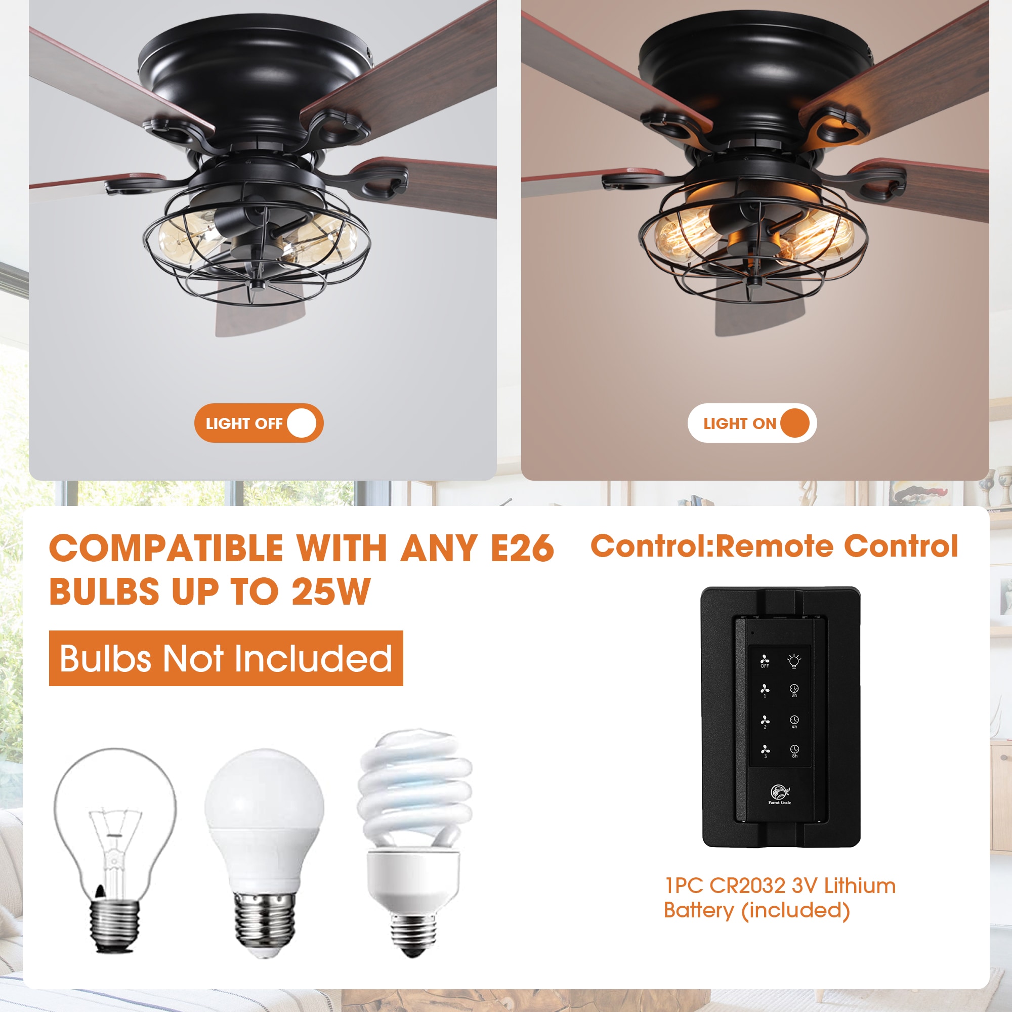 Parrot Uncle F6233110V Ceiling-Fans - View #5