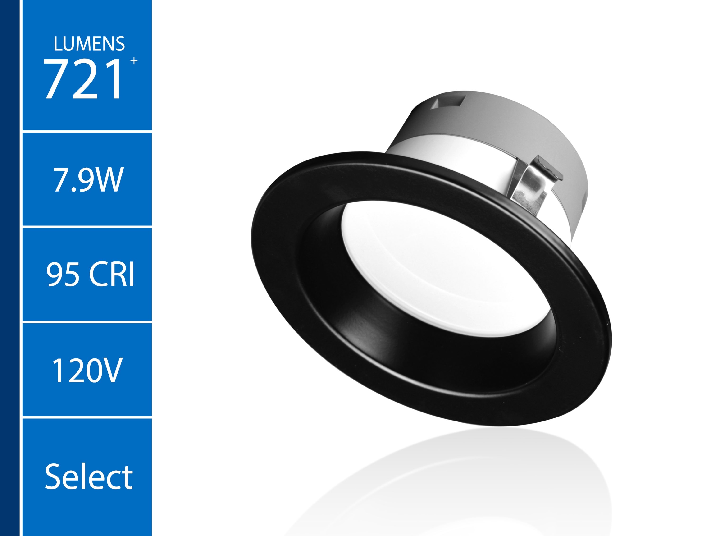 Nicor Lighting DLR4607120SBK Led-Retrofit-Downlight - View #2