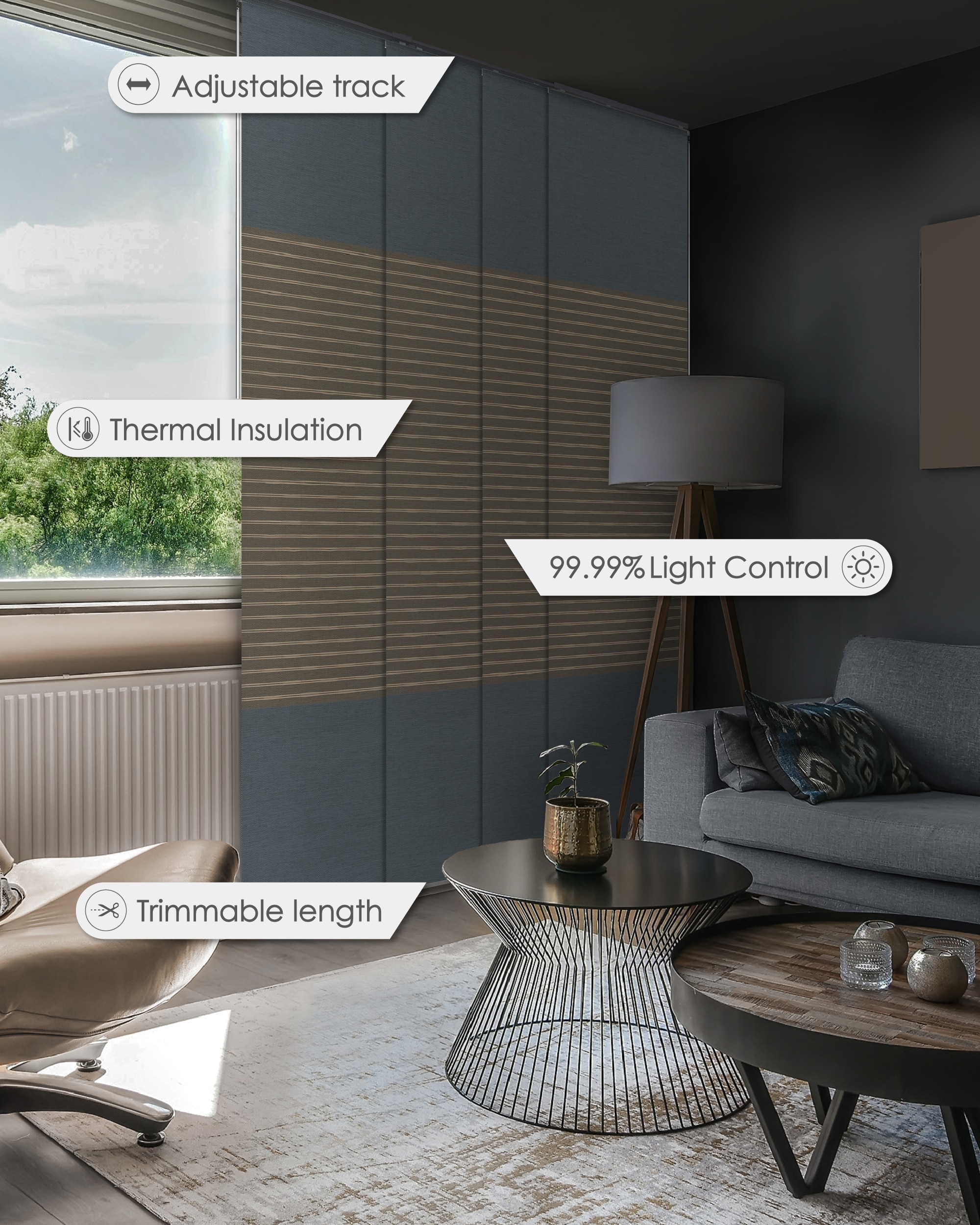 GoDear Design APX128796I086096 blinds - View #2