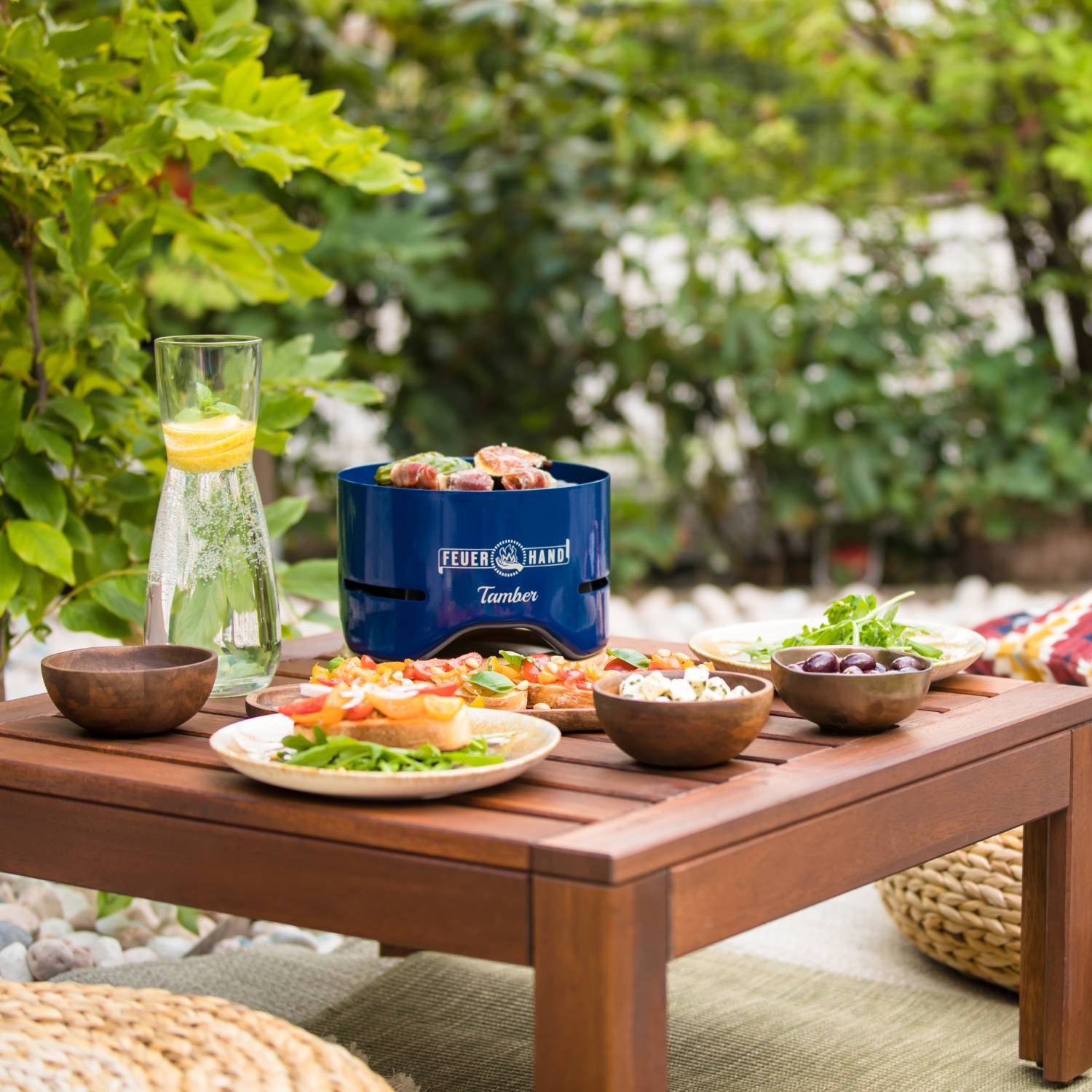 Lehman's TAMBER-BLAU Charcoal-Grills - View #3