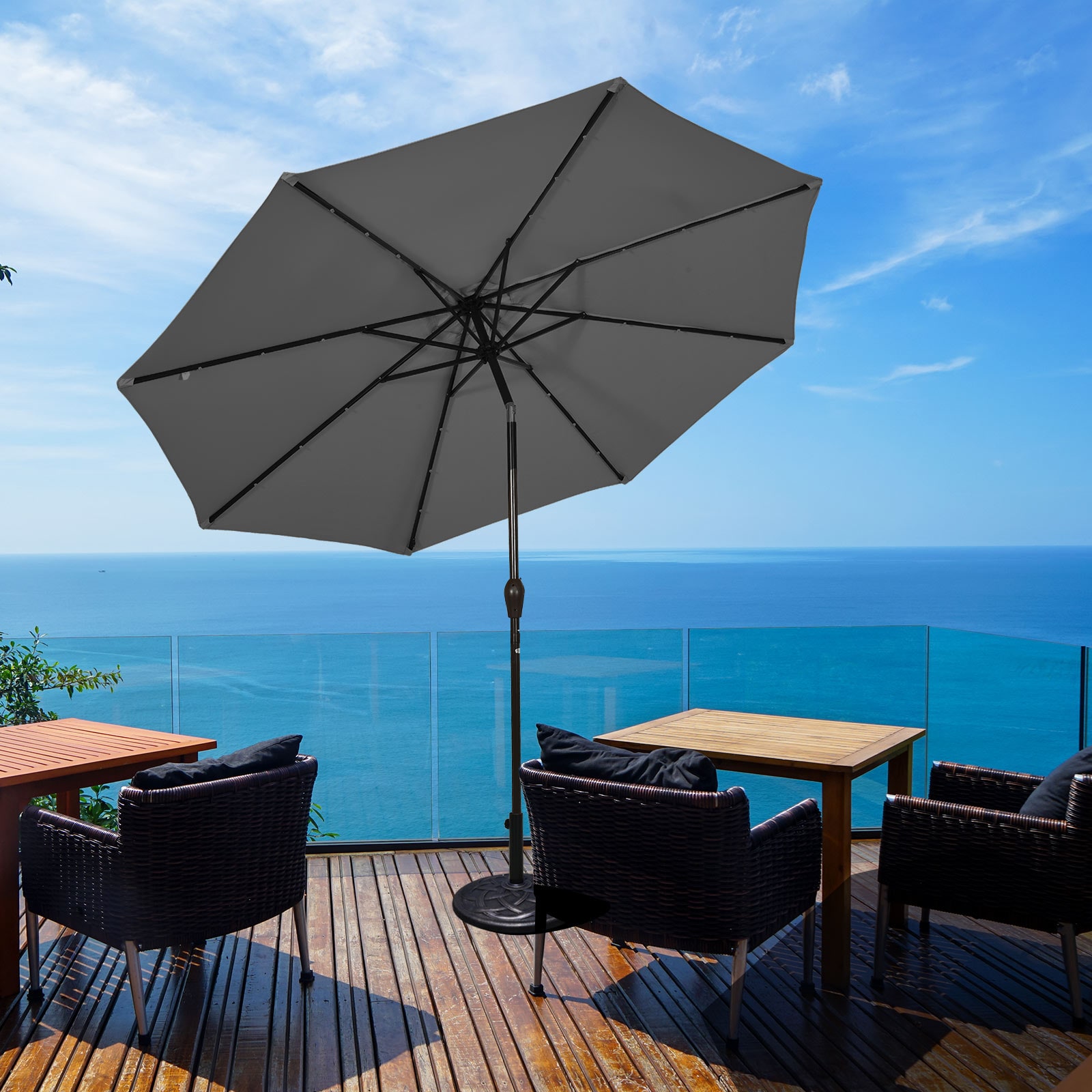 Volenca VOL-452H2Z Beach-Umbrellas - View #2