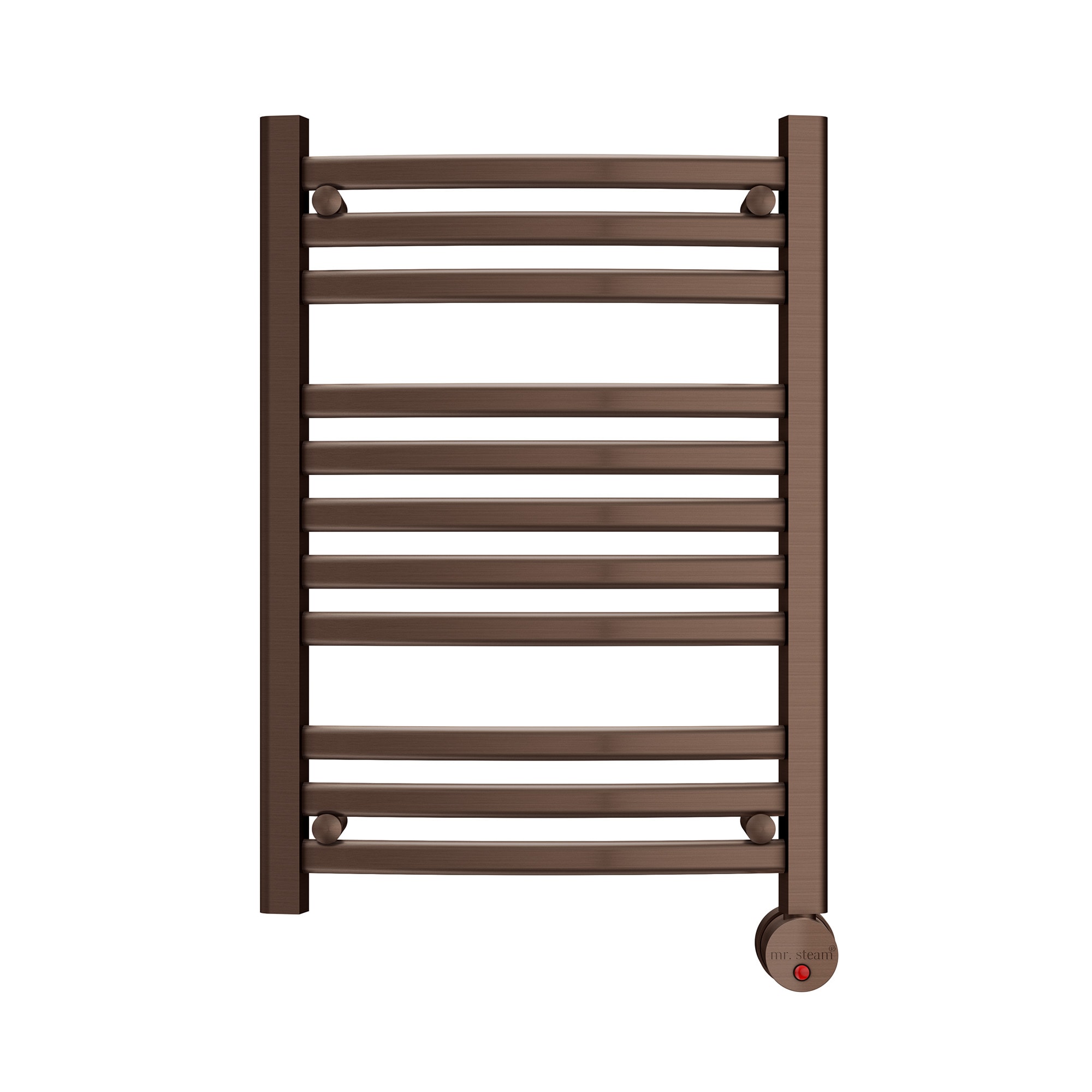Mr. Steam W228TBB Brushed Bronze Hardwired Wall mount Towel Warmer 28-Inches x 2-Inches x 4.25-Inches