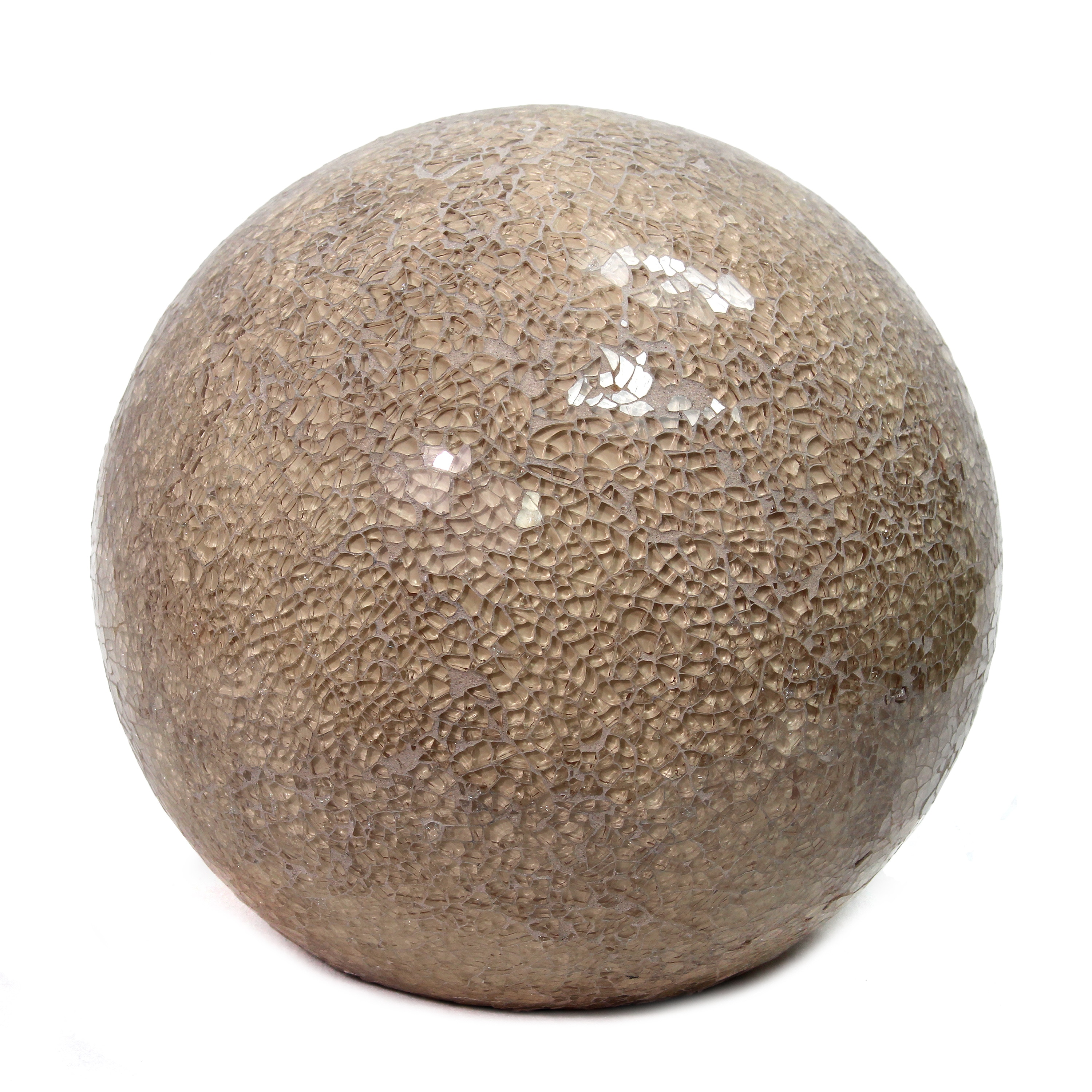 Simple Designs LT3302-CHA Minerals 7.75-in Champagne Uplight Table Lamp with