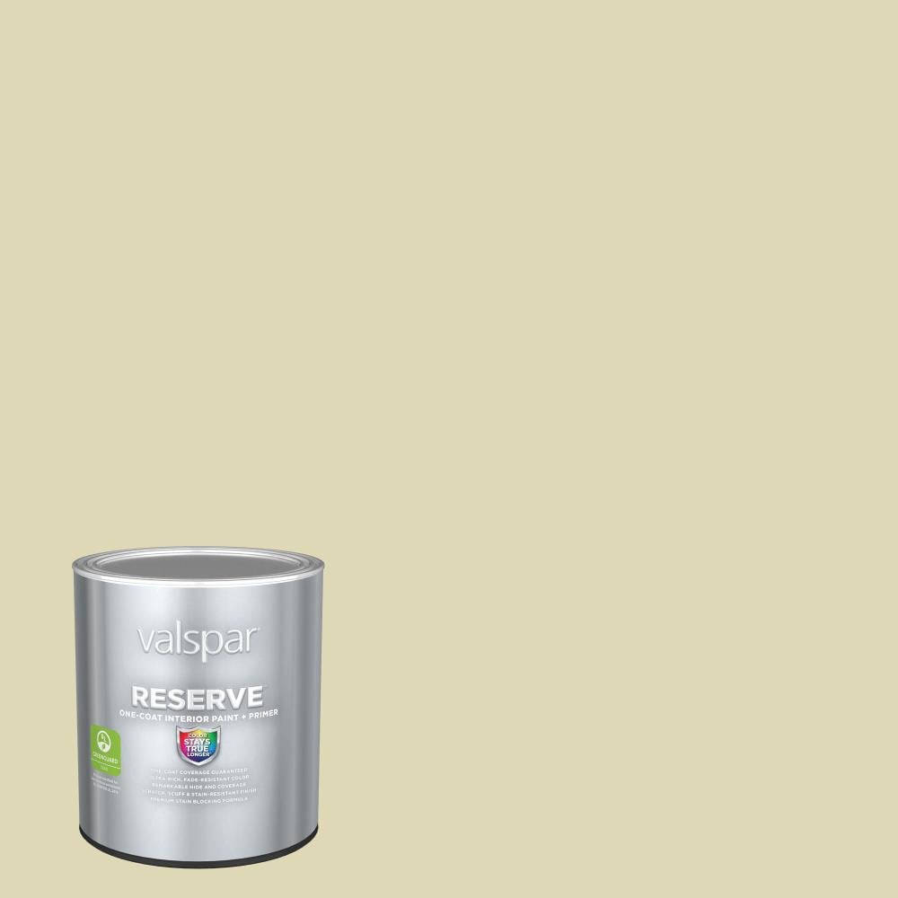 Valspar 6006-5A-2916562 Reserve Flat Tempered Sage 6006-5A Latex Interior Paint Paint + Primer ( 1-quart )