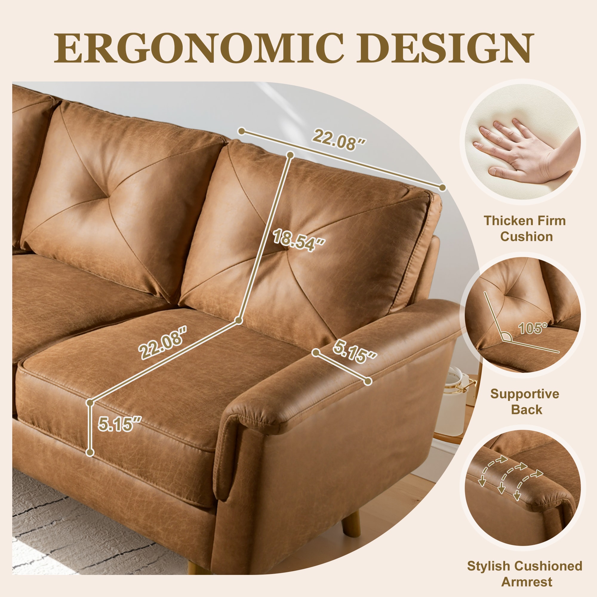 ALTRIGUS 6L-NOP700-AL Sofas-Loveseats - View #4