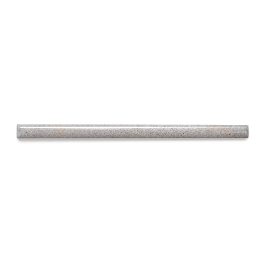 The Tile Life Vela Dim Gray 1/2-in x 8-in Glossy Porcelain Bullnose ...